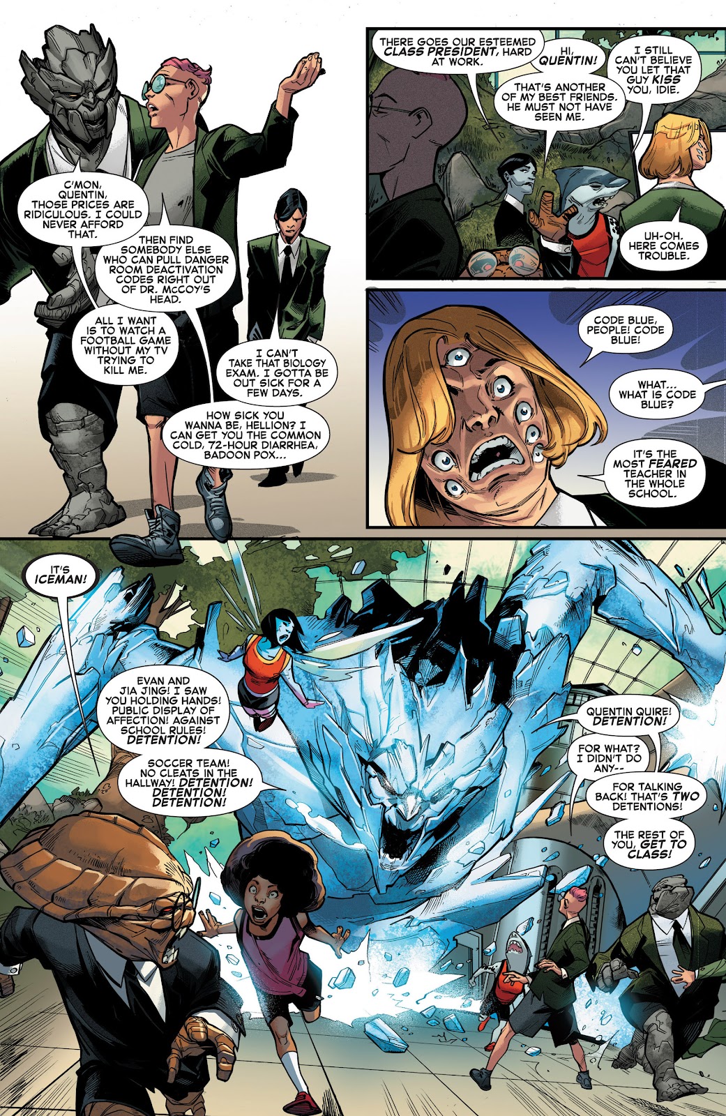 Read Online Wolverine The X Men Comic Issue 38