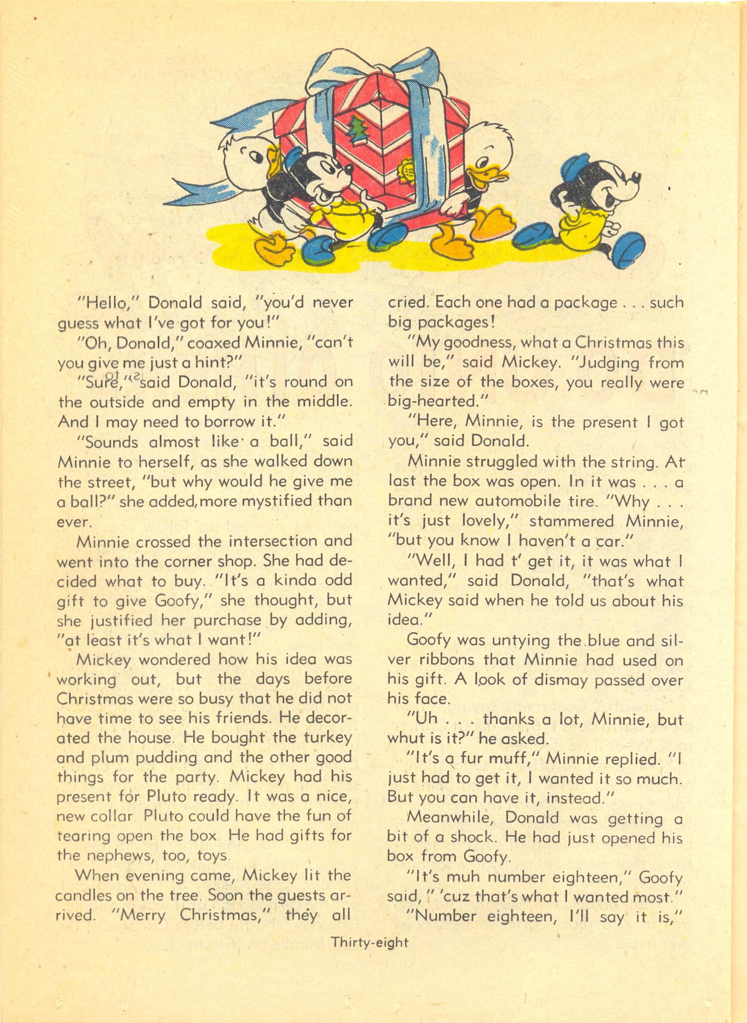 Read online Walt Disney's Comics and Stories comic -  Issue #40 - 40