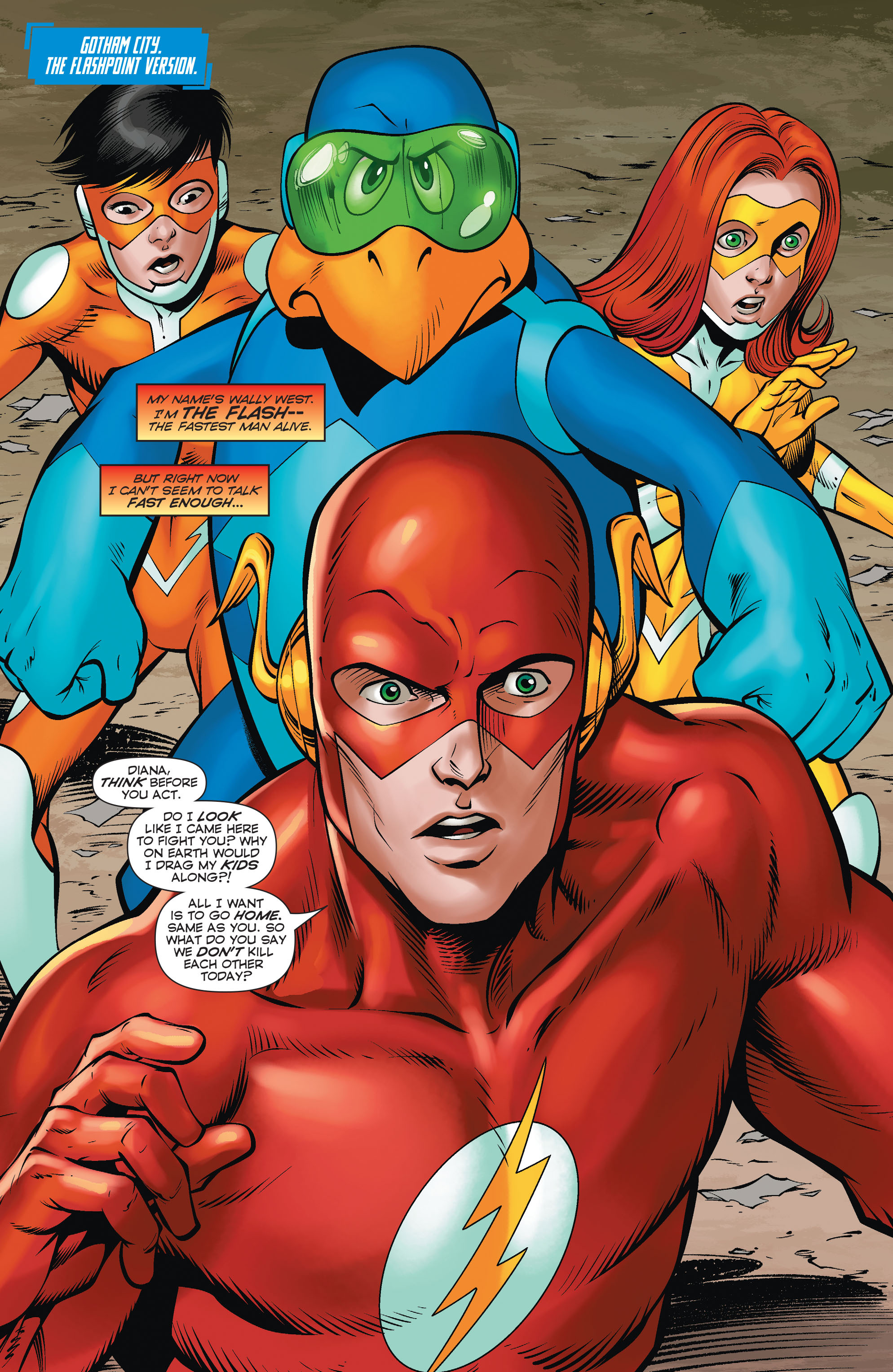 Read online Convergence Speed Force comic -  Issue #2 - 2