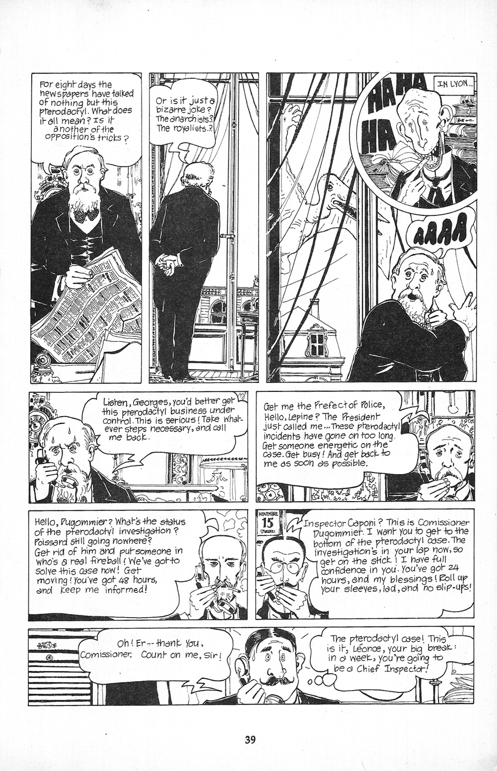 Read online Cheval Noir comic -  Issue #1 - 41