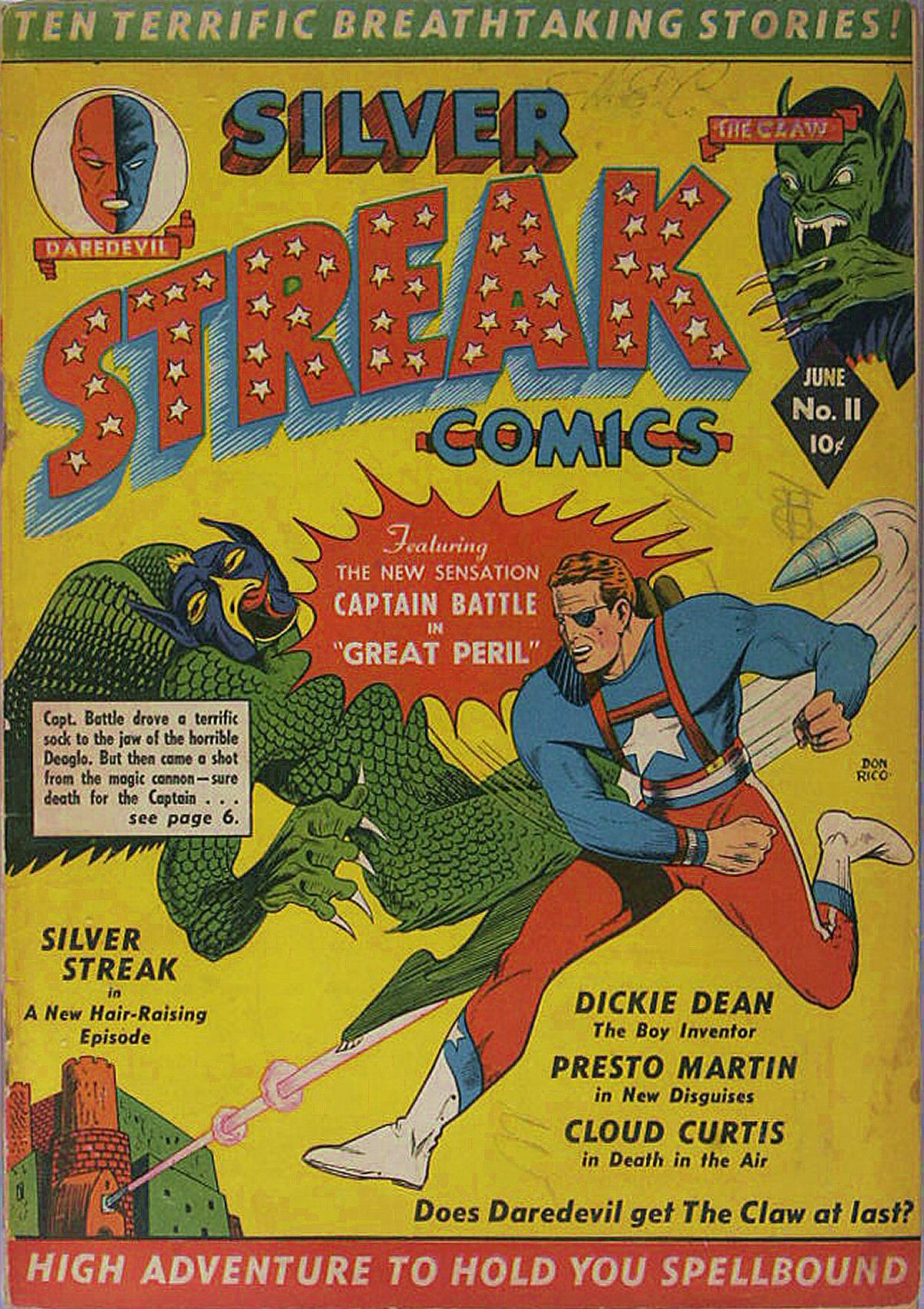 Read online Silver Streak Comics comic -  Issue #11 - 2