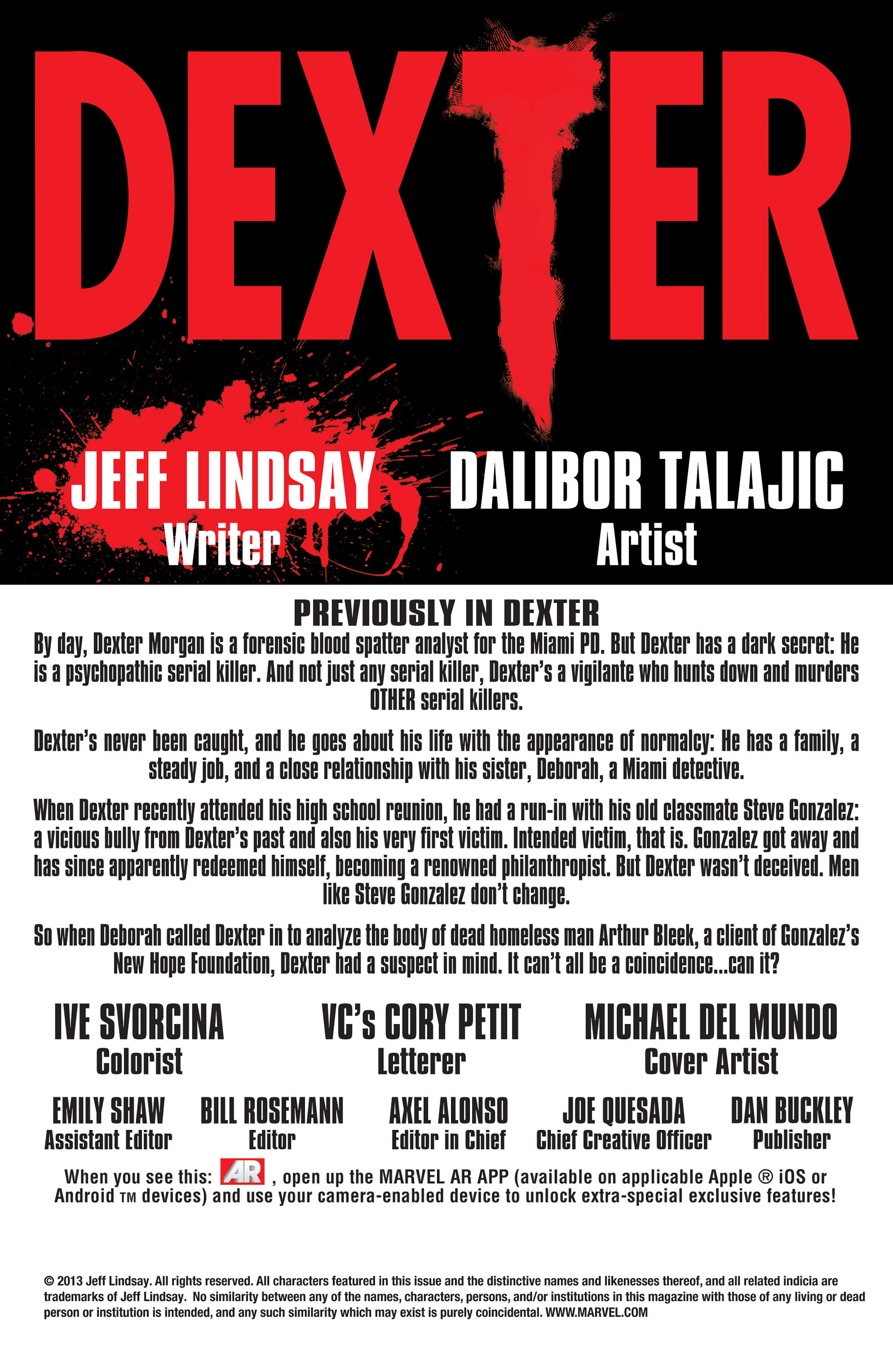 Read online Dexter comic -  Issue #2 - 2