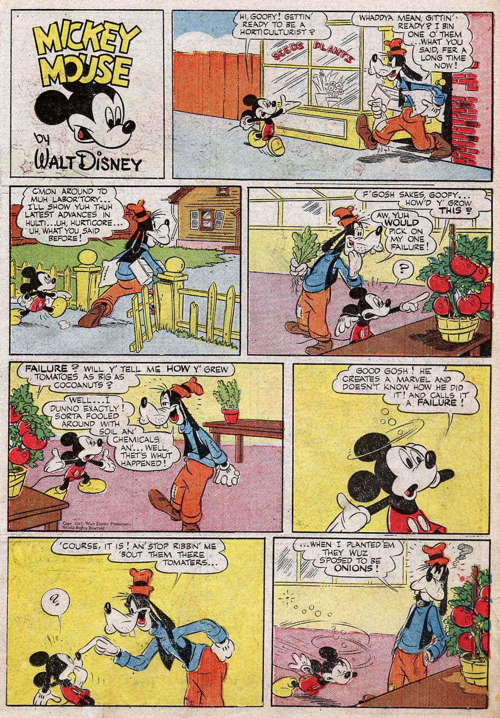 Read online Walt Disney's Comics and Stories comic -  Issue #56 - 21