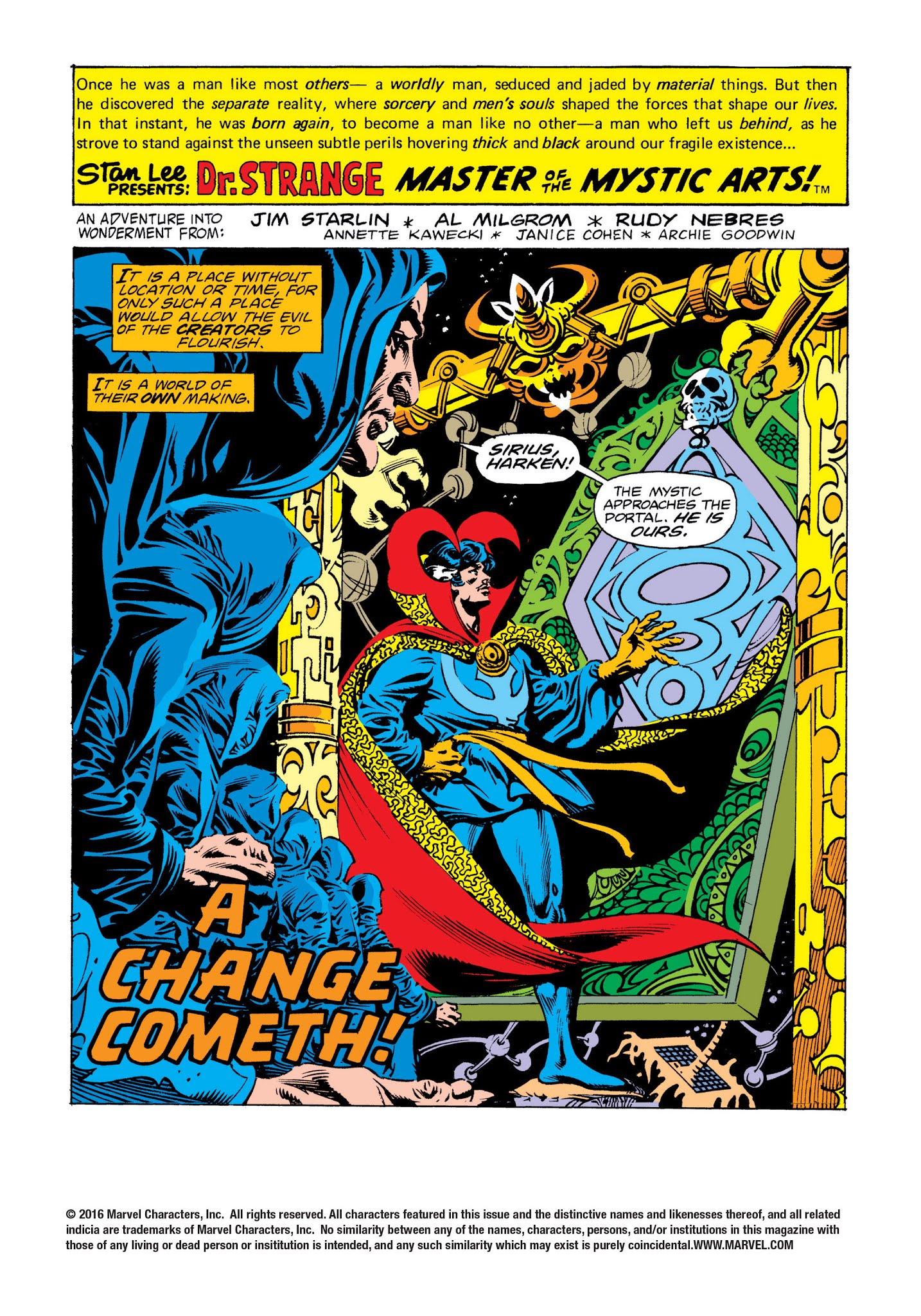 Read online Marvel Masterworks: Doctor Strange comic -  Issue # TPB 7 (Part 1) - 26