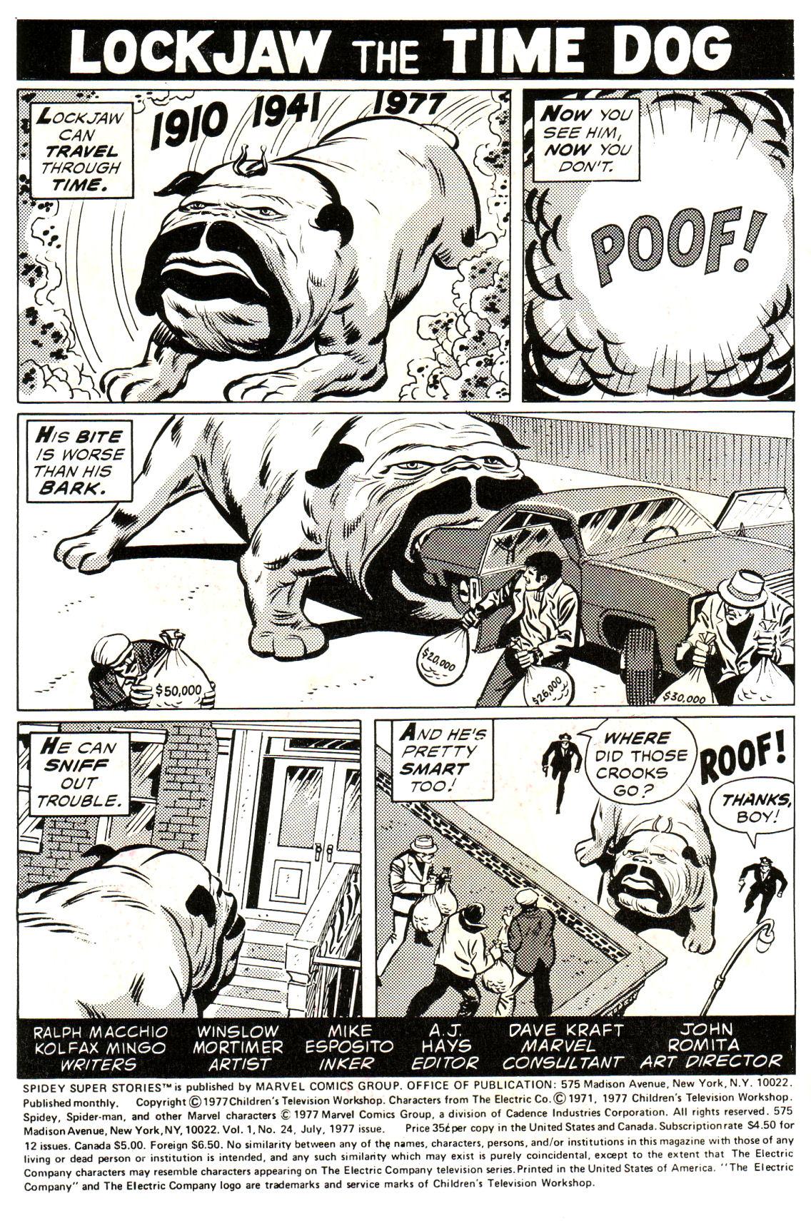 Read online Spidey Super Stories comic -  Issue #24 - 2