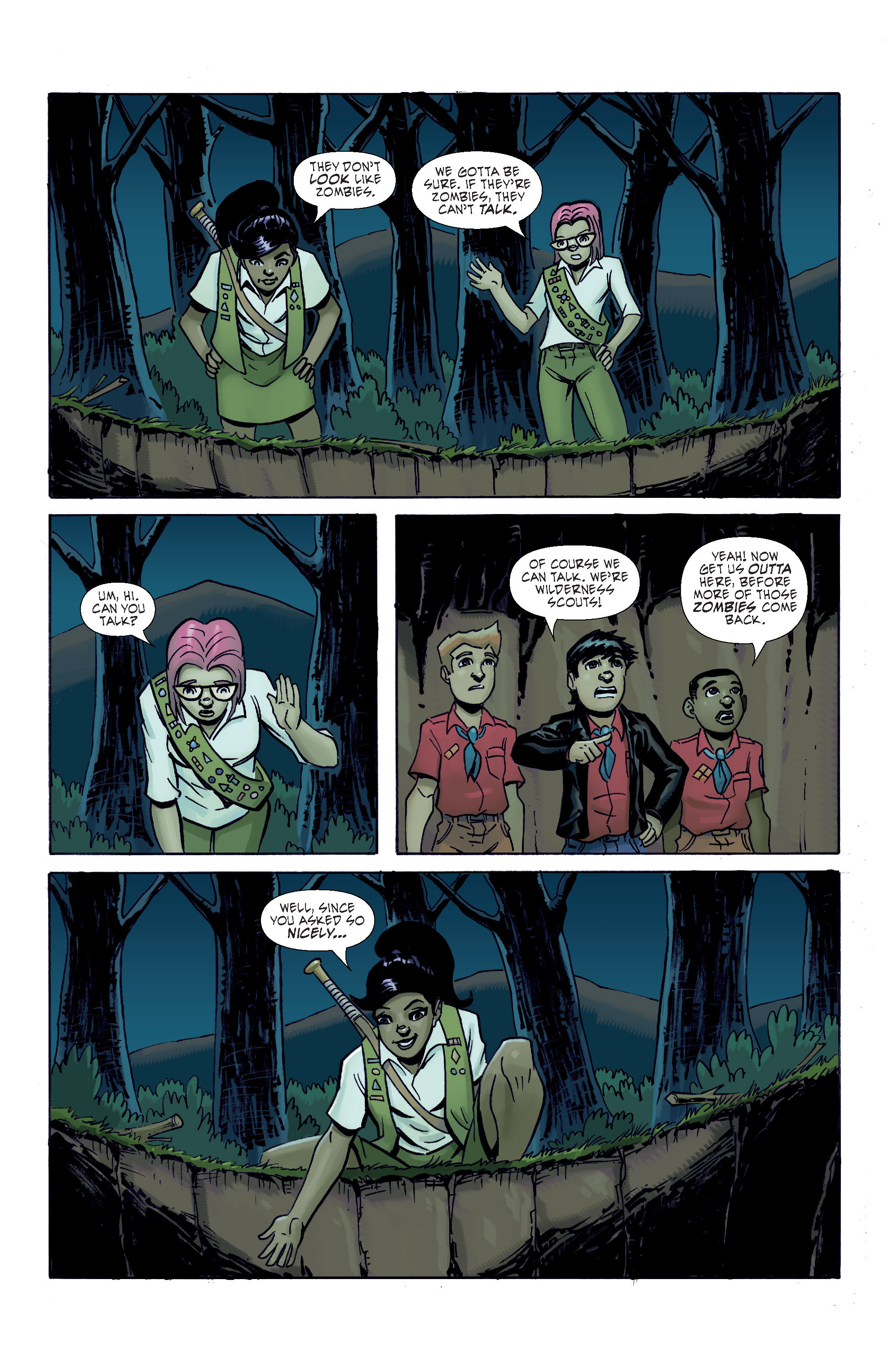 Read online Ghoul Scouts: Night of the Unliving Undead comic -  Issue #1 - 10