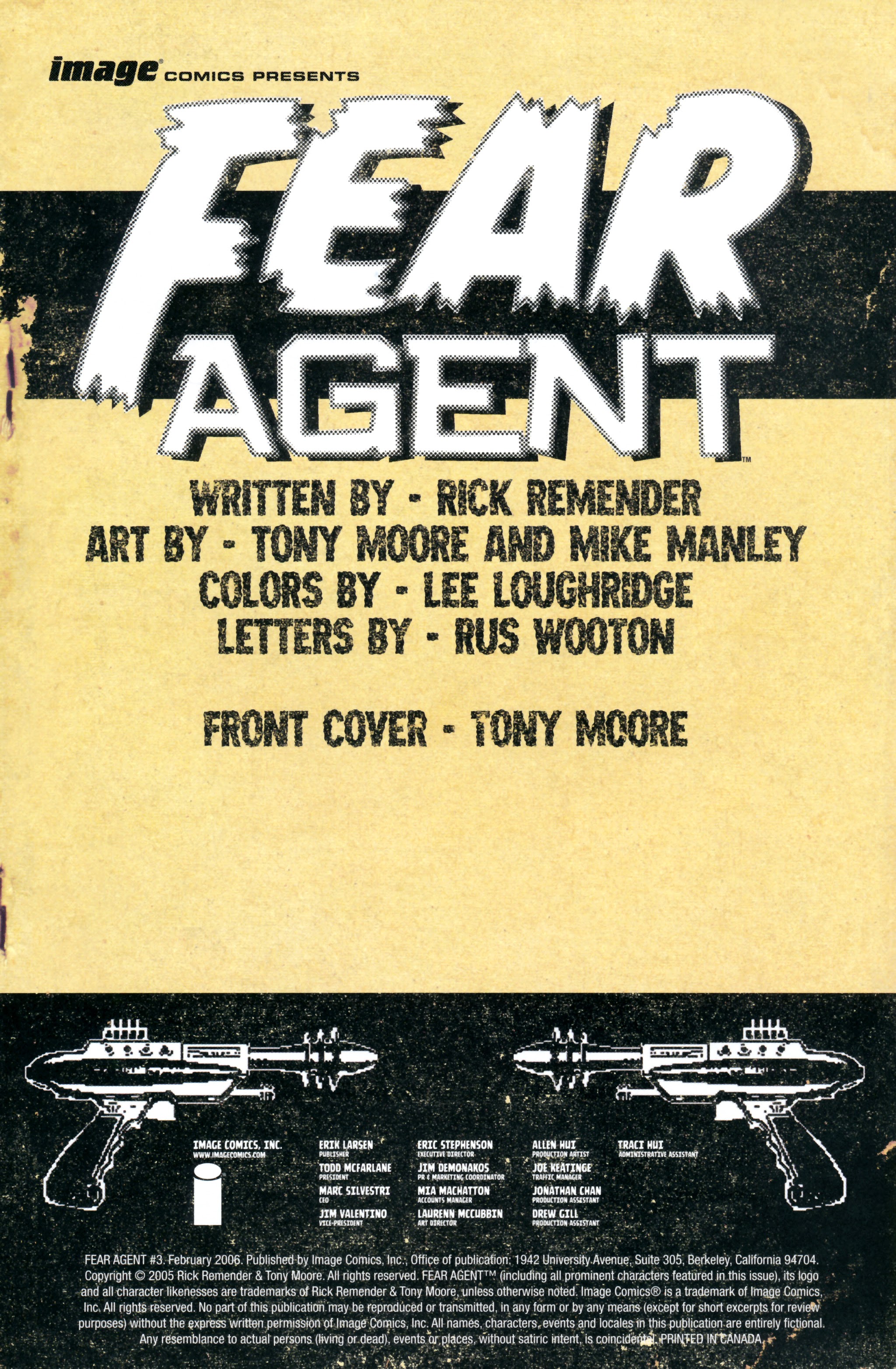 Read online Fear Agent comic -  Issue #3 - 2
