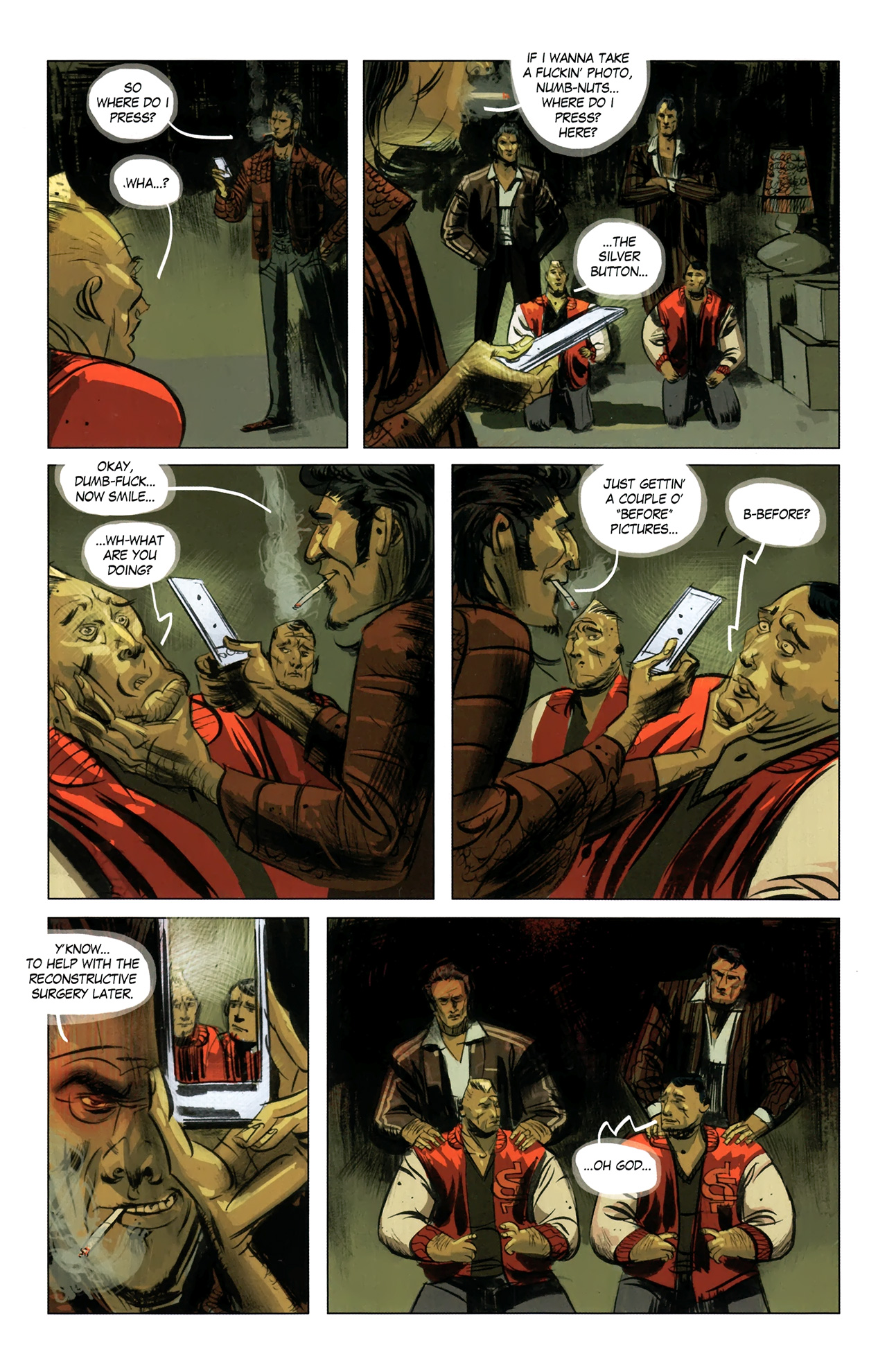 Read online Blue Estate comic -  Issue #3 - 6