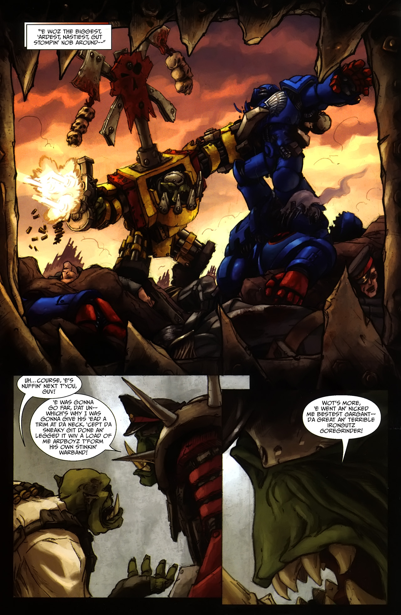 Read online Warhammer 40,000: Blood and Thunder comic -  Issue #2 - 6