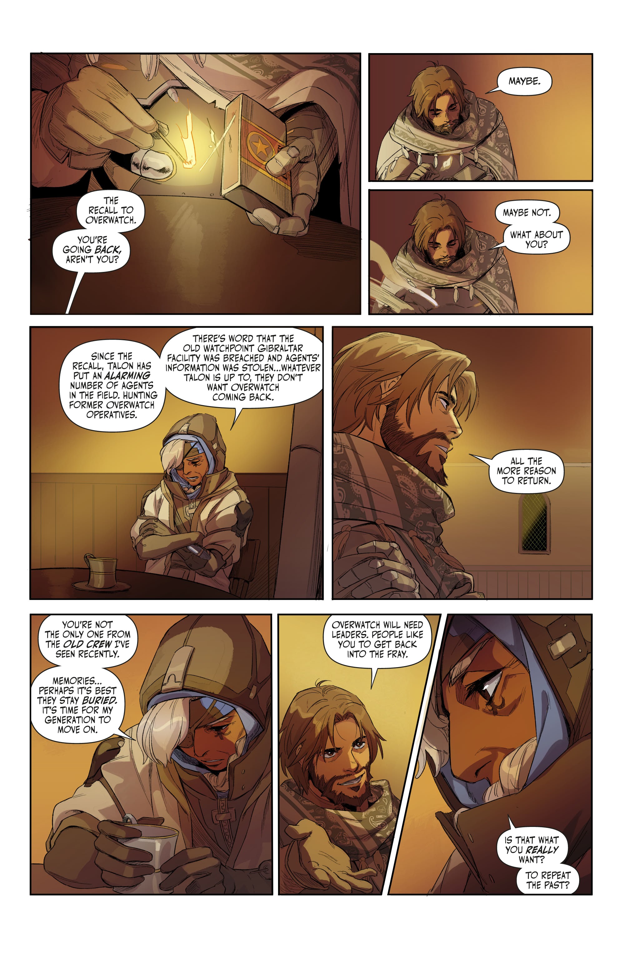 Read online Overwatch: New Blood comic -  Issue #1 - 9