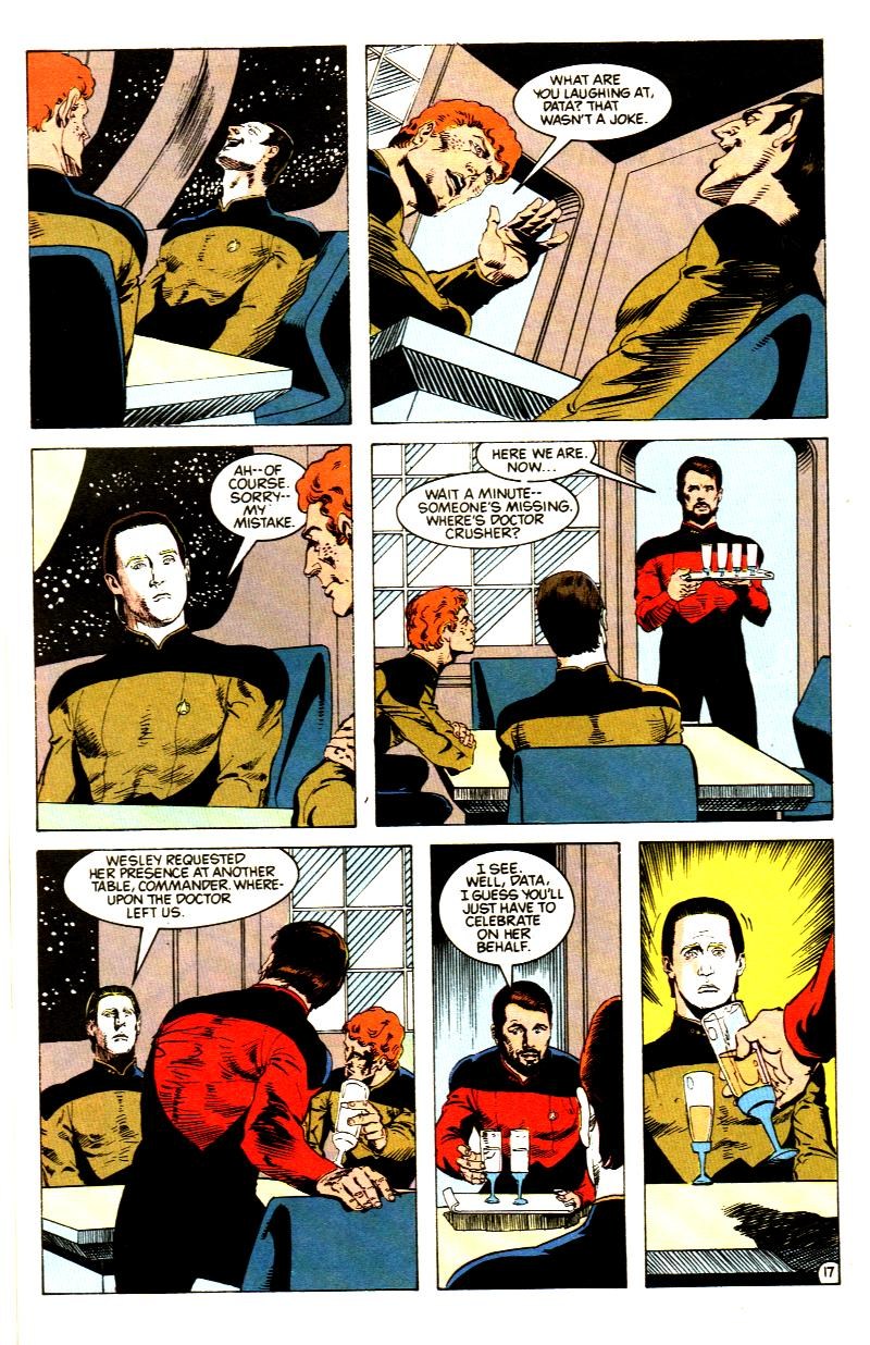 Read online Star Trek: The Next Generation (1989) comic -  Issue #5 - 18