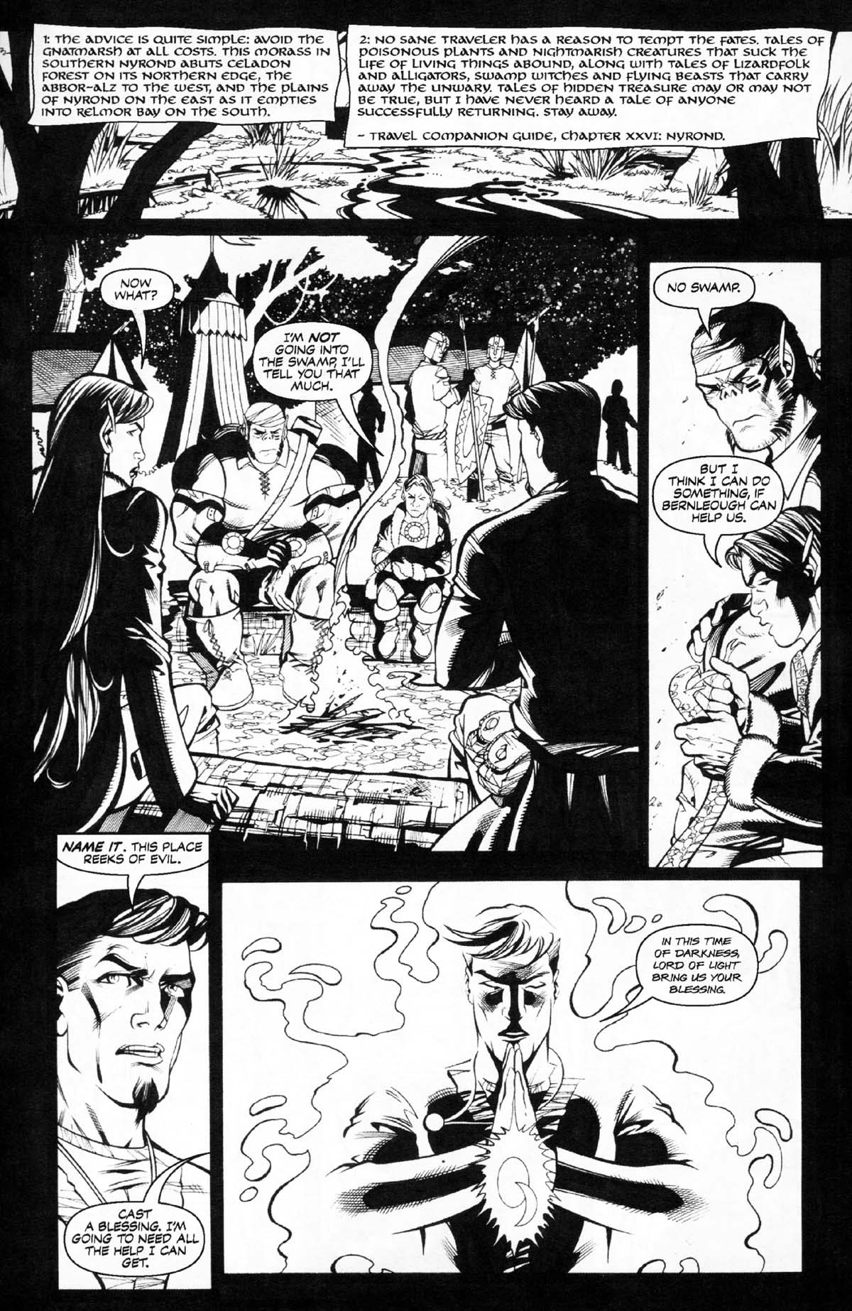 Read online Dungeons & Dragons: Black & White comic -  Issue #4 - 21