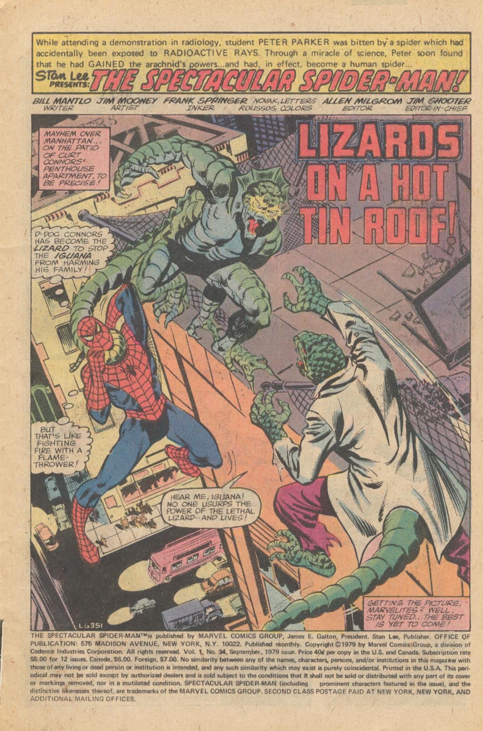 Read online The Spectacular Spider-Man (1976) comic -  Issue #34 - 2