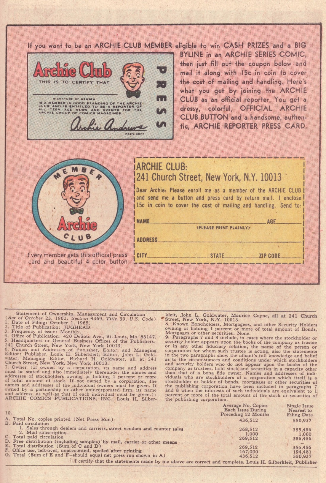 Read online Jughead (1965) comic -  Issue #132 - 27