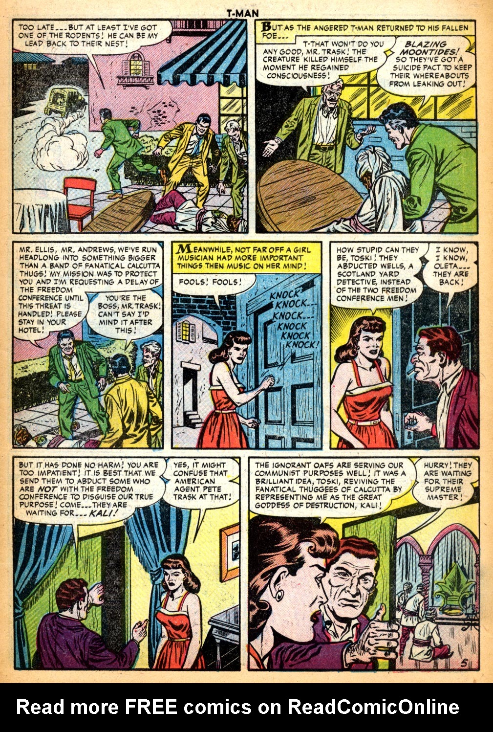 Read online T-Man: World Wide Trouble Shooter comic -  Issue #22 - 7