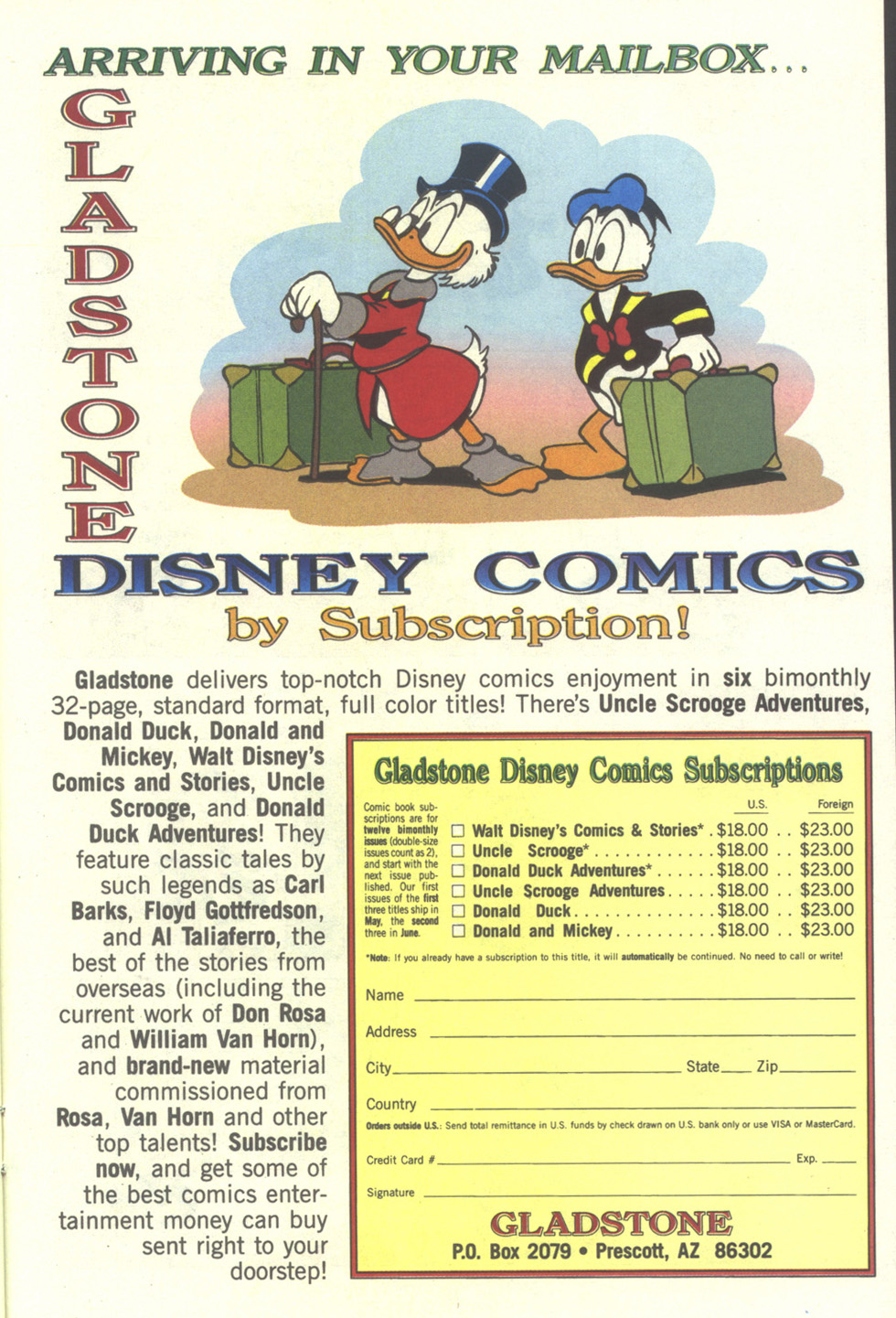 Read online Walt Disney's Donald Duck Adventures (1987) comic -  Issue #22 - 27