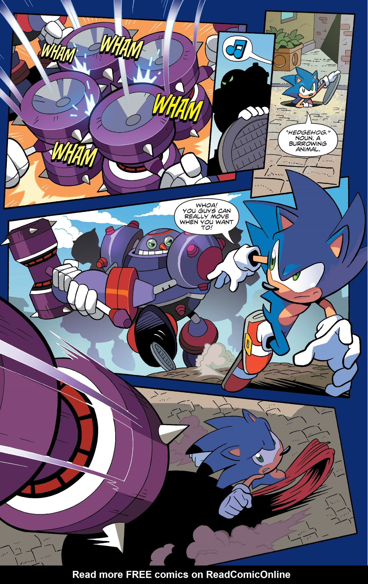 Read online Sonic the Hedgehog (2018) comic -  Issue #1 - 10