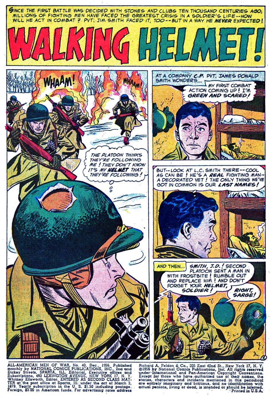 Read online All-American Men of War comic -  Issue #40 - 3