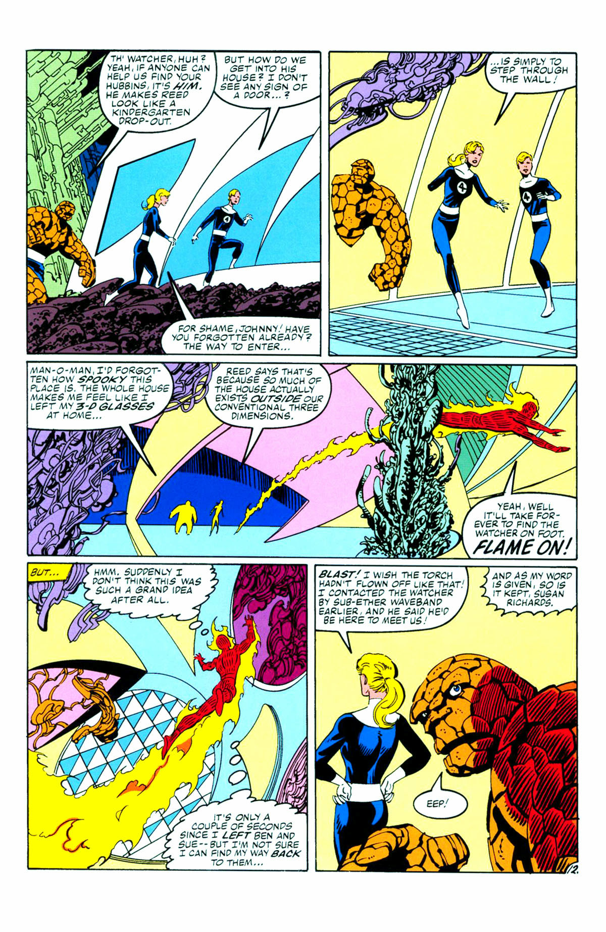 Read online Fantastic Four Visionaries: John Byrne comic -  Issue # TPB 4 - 102