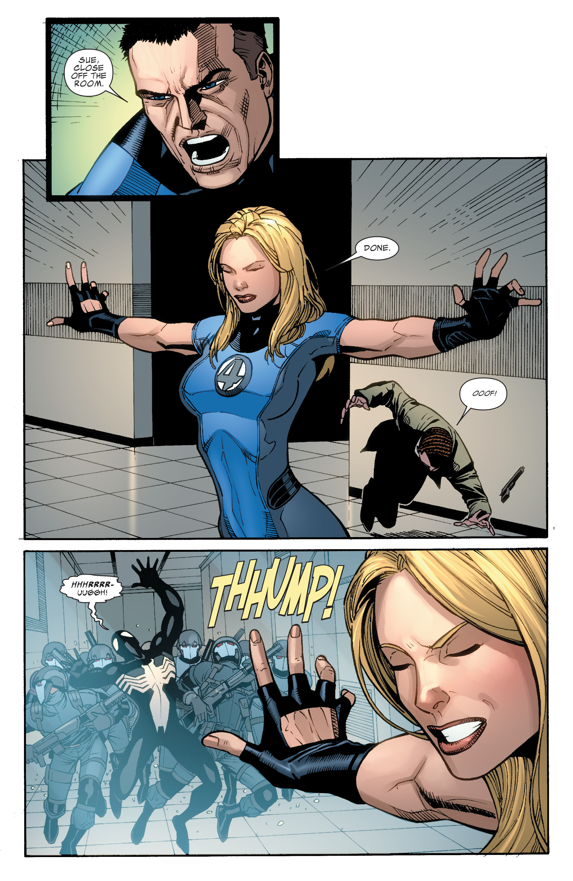 Read online Dark Reign: Fantastic Four comic -  Issue #5 - 6