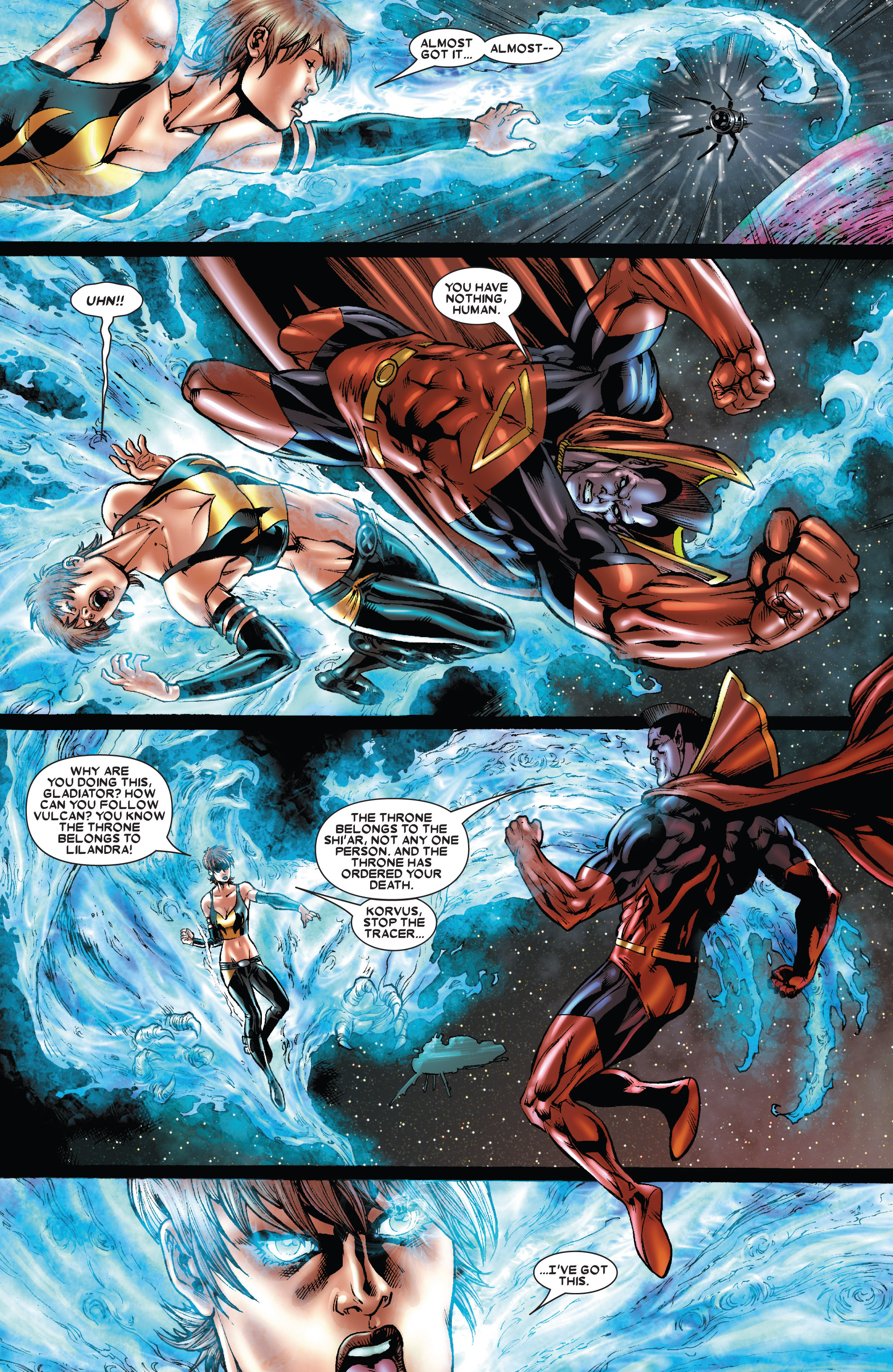 Read online X-Men: Emperor Vulcan comic -  Issue #5 - 11