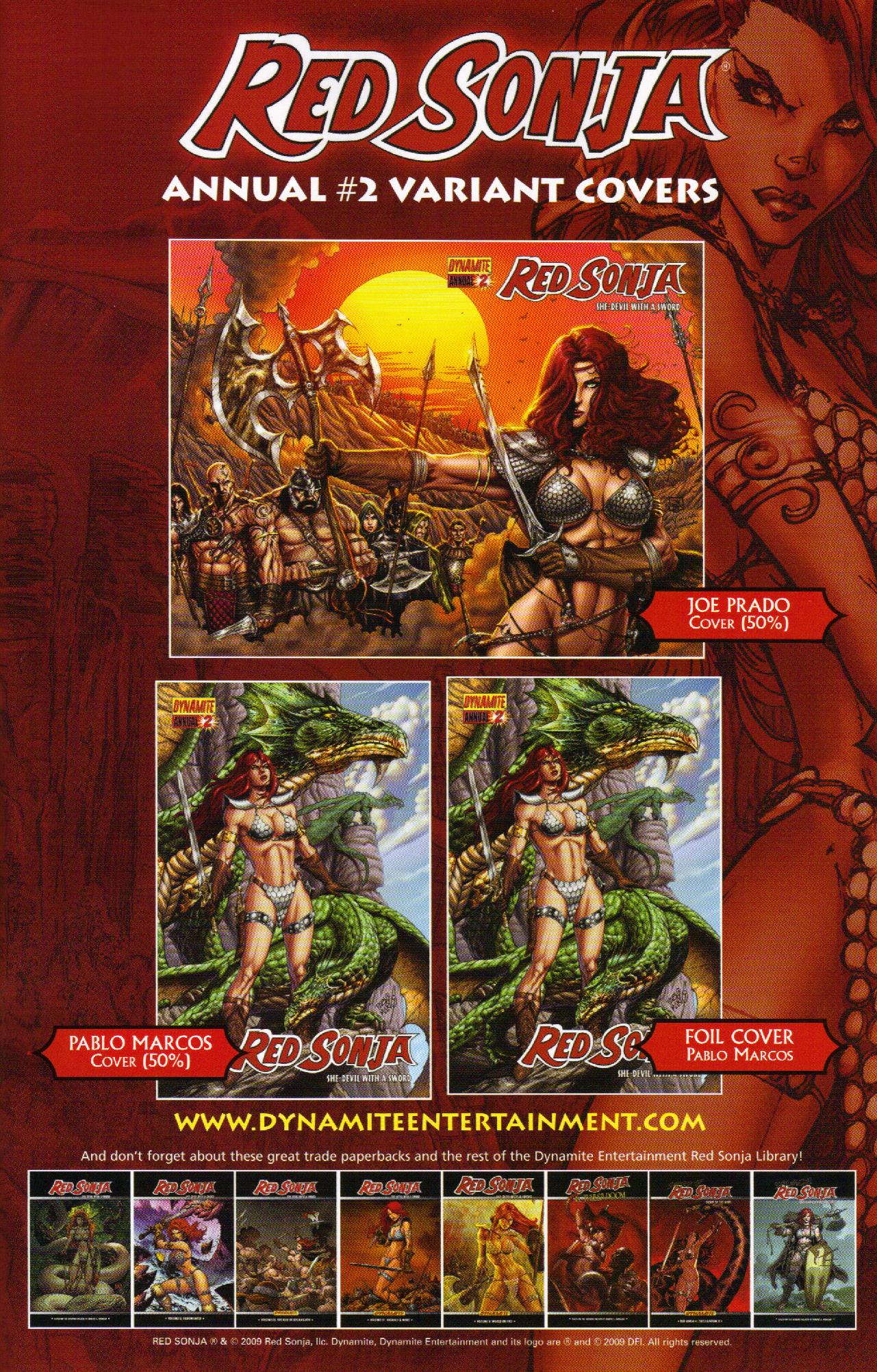 Read online Red Sonja (2005) comic -  Issue # _Annual 2 - 31