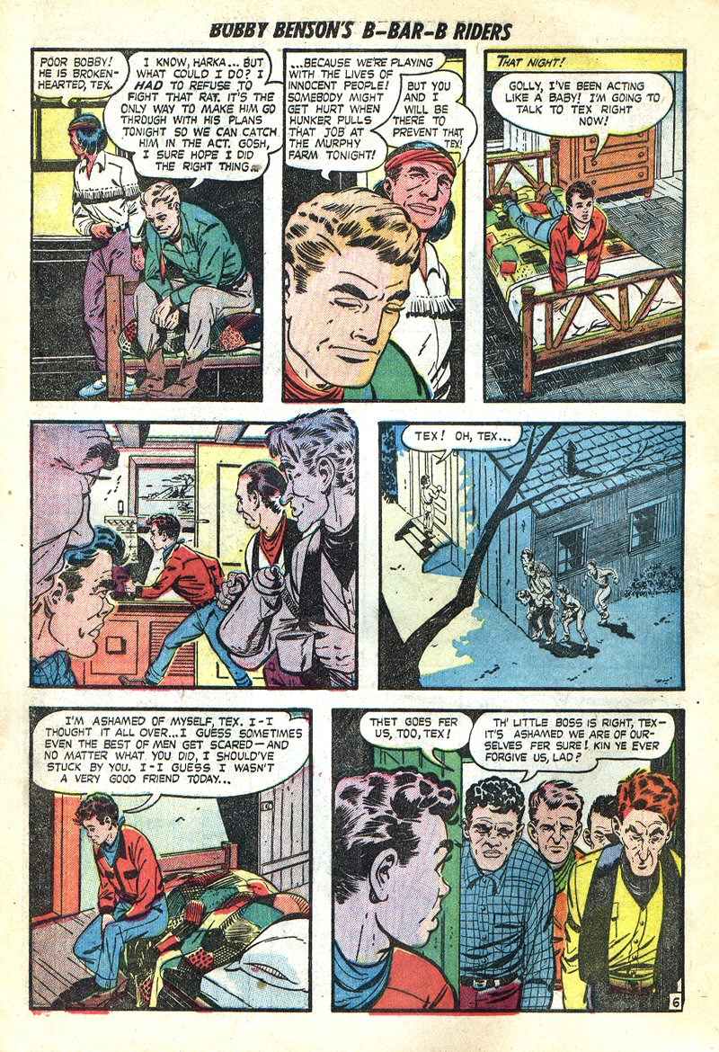 Read online Bobby Benson's B-Bar-B Riders comic -  Issue #3 - 16