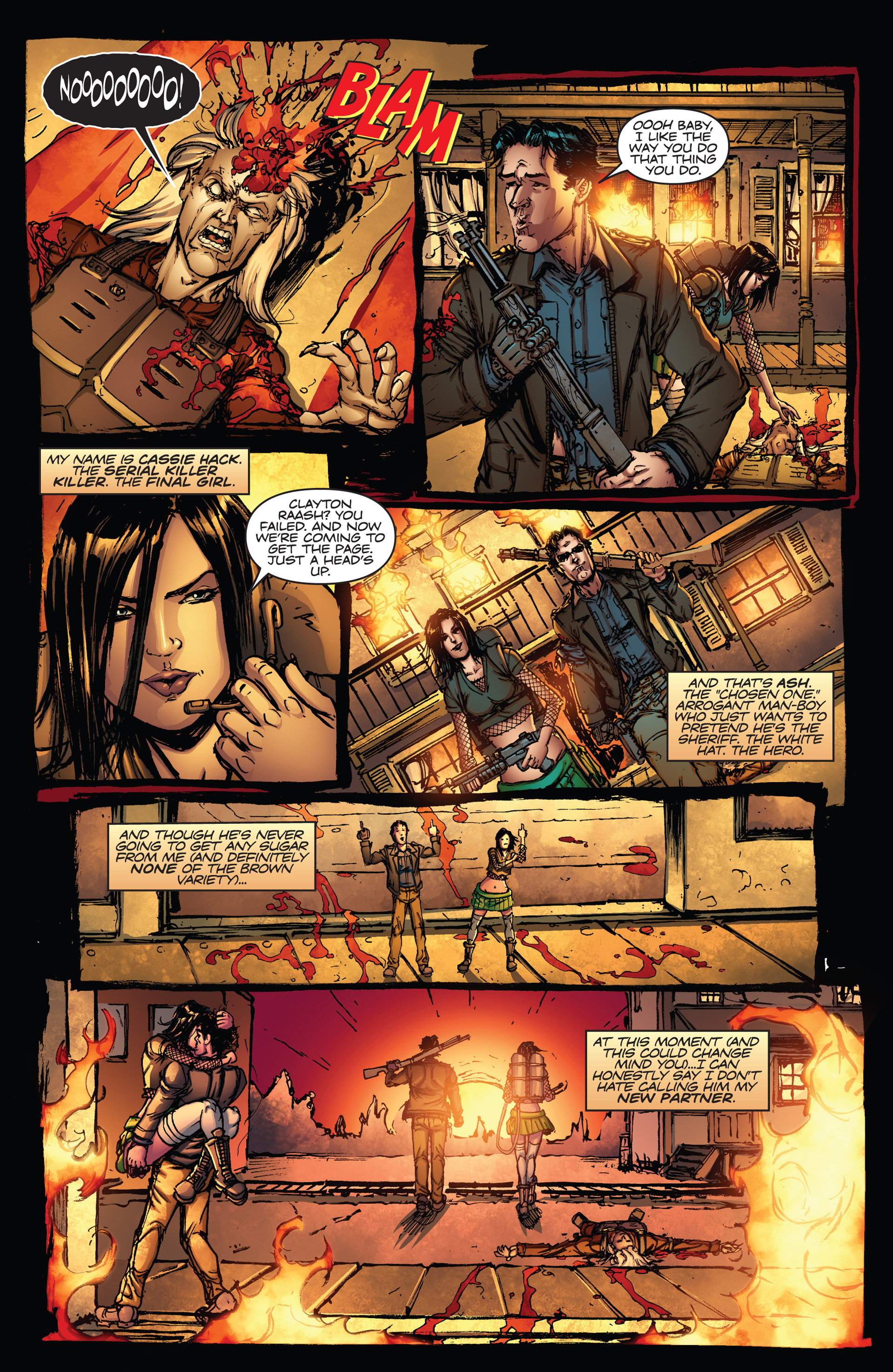 Read online Army of Darkness vs. Hack/Slash comic -  Issue #3 - 26