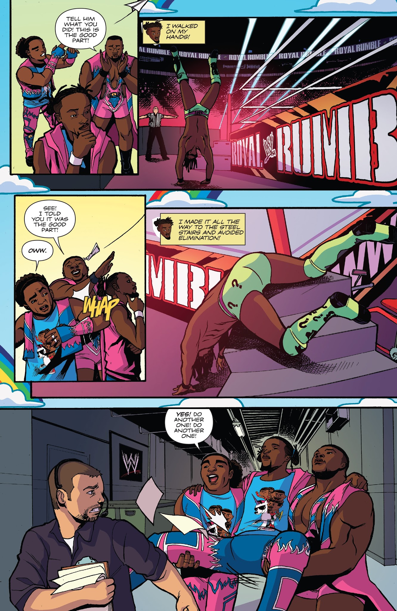 Read online WWE Royal Rumble 2018 Special comic -  Issue # Full - 17