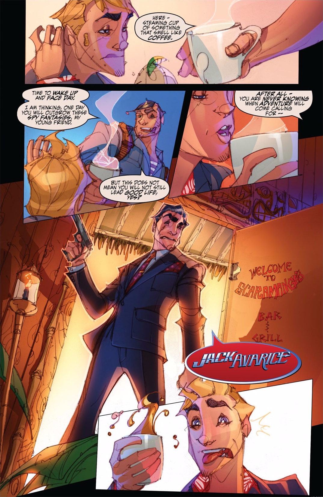 Read online Jack Avarice is The Courier comic -  Issue # TPB (Part 1) - 40