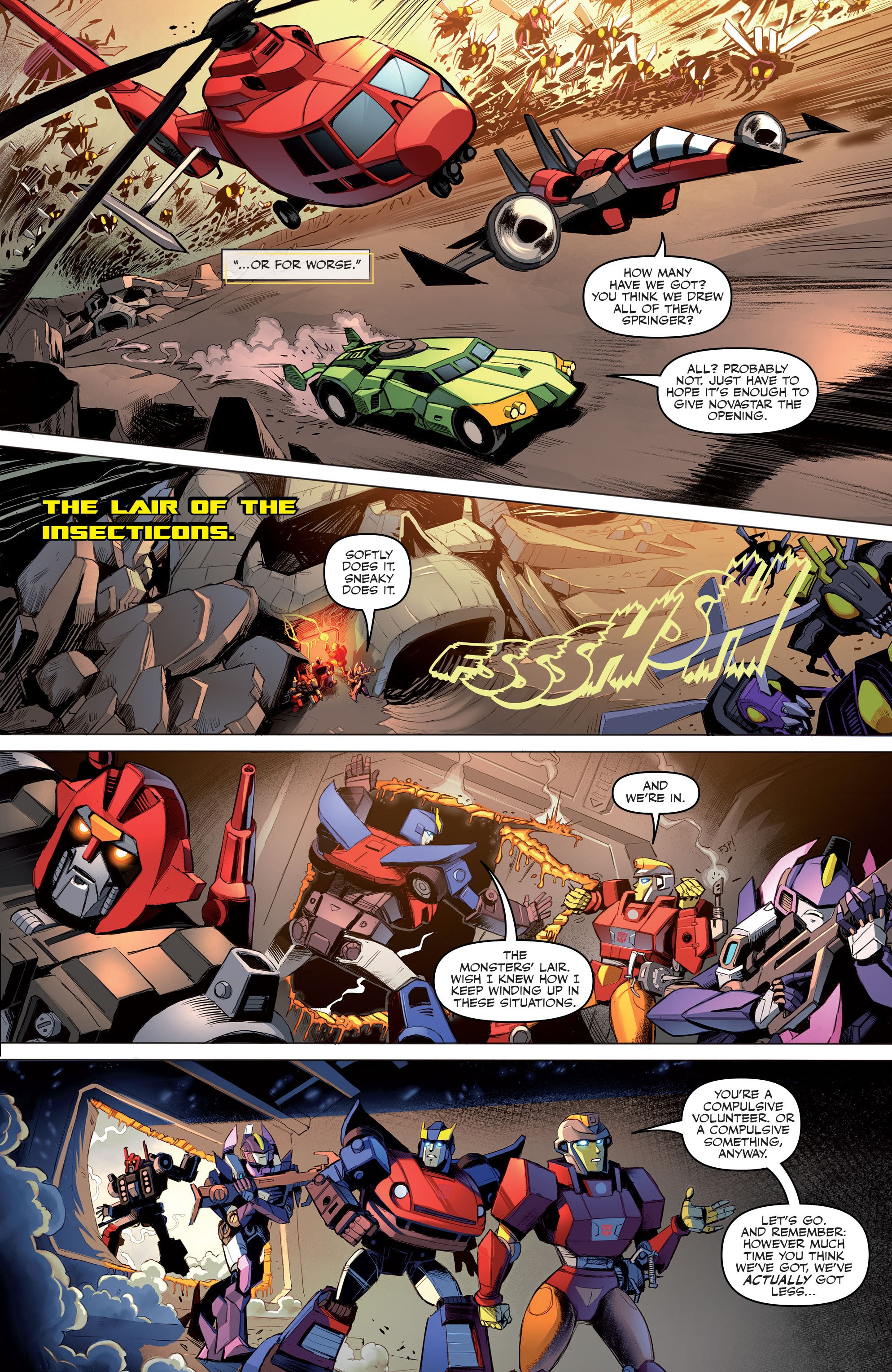 Read online Transformers (2019) comic -  Issue #43 - 7