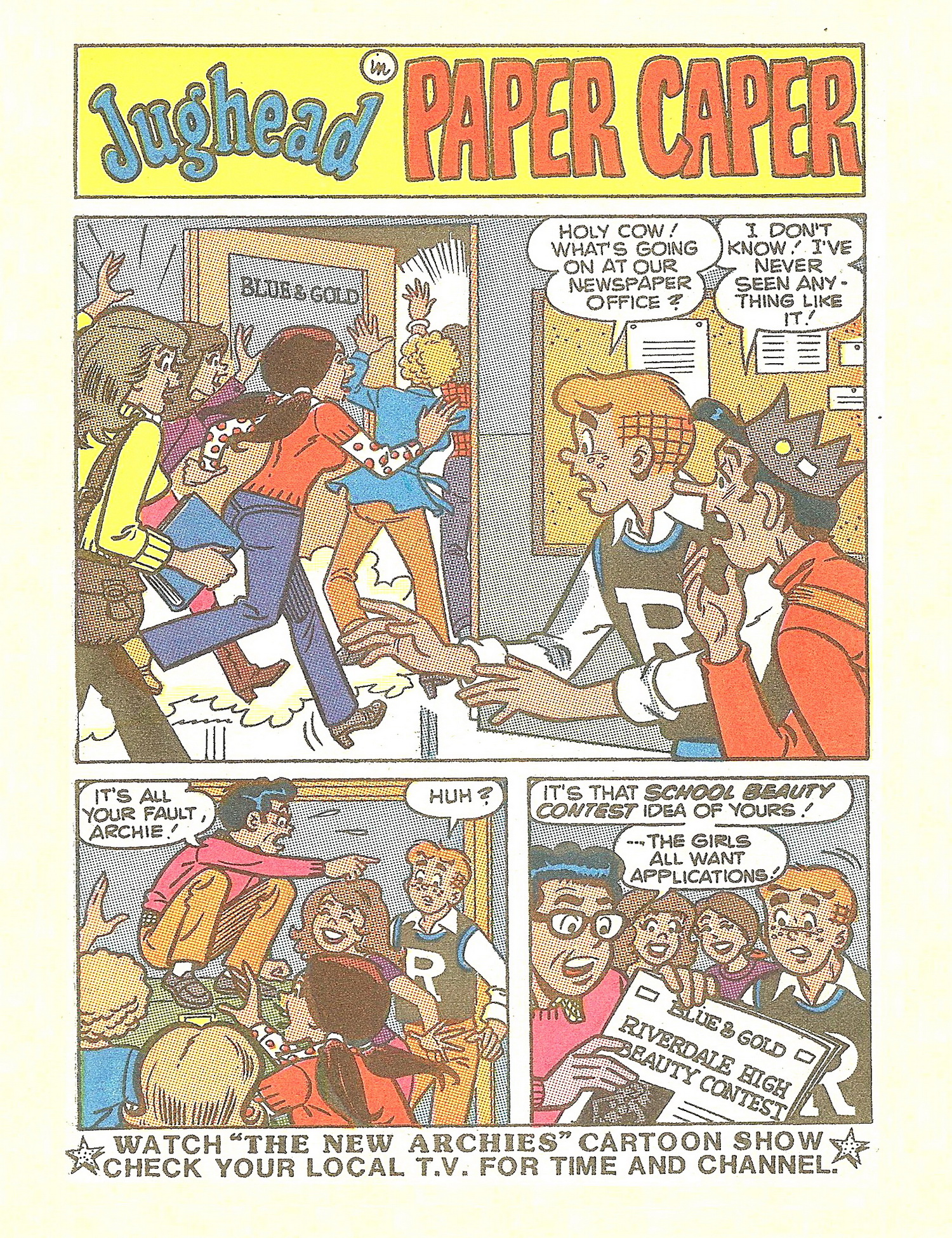 Read online Jughead Jones Comics Digest comic -  Issue #61 - 125