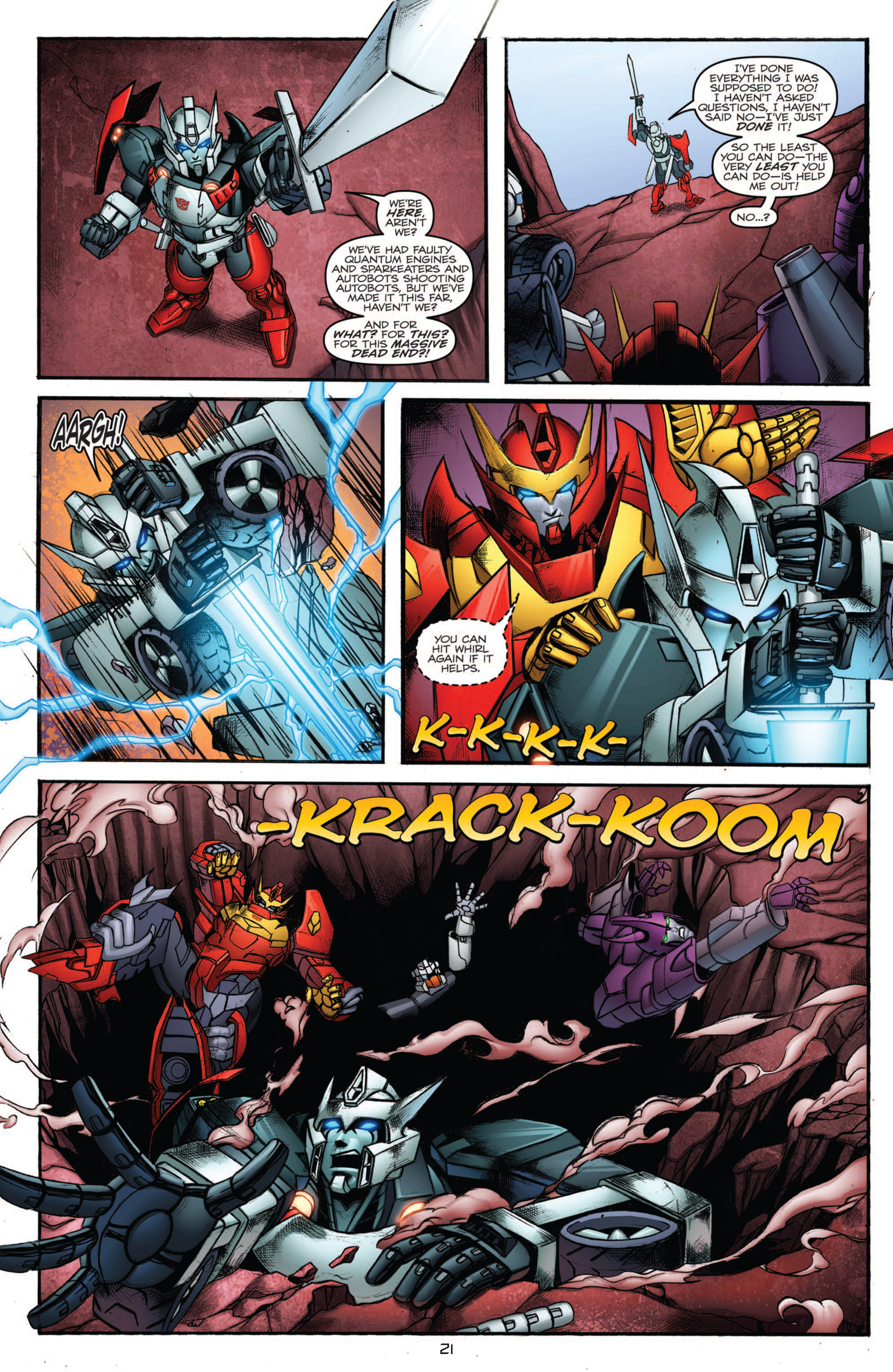Read online The Transformers: More Than Meets The Eye comic -  Issue # Annual 2012 - 23