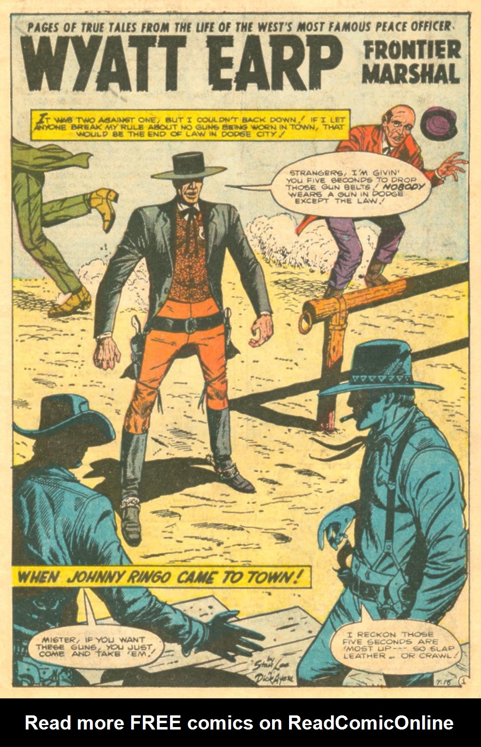 Read online Wyatt Earp comic -  Issue #19 - 3