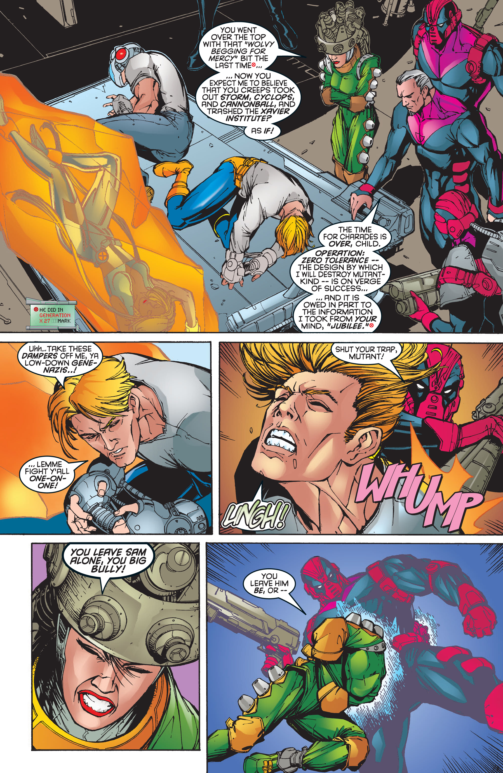 Read online X-Men Milestones: Operation Zero Tolerance comic -  Issue # TPB (Part 2) - 26