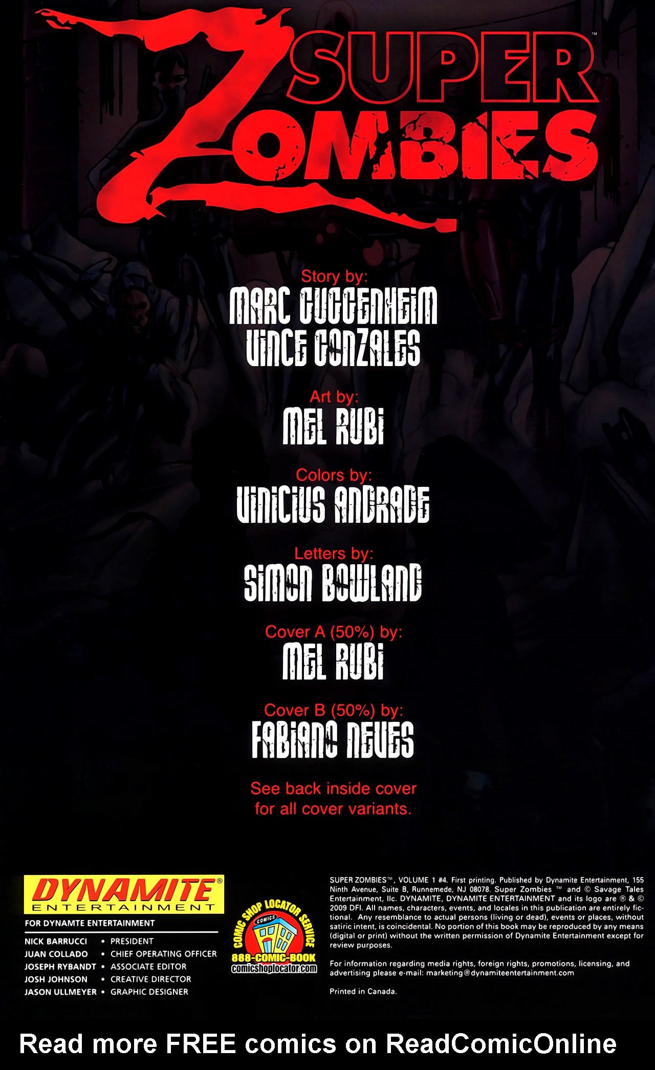 Read online Super Zombies comic -  Issue #4 - 3