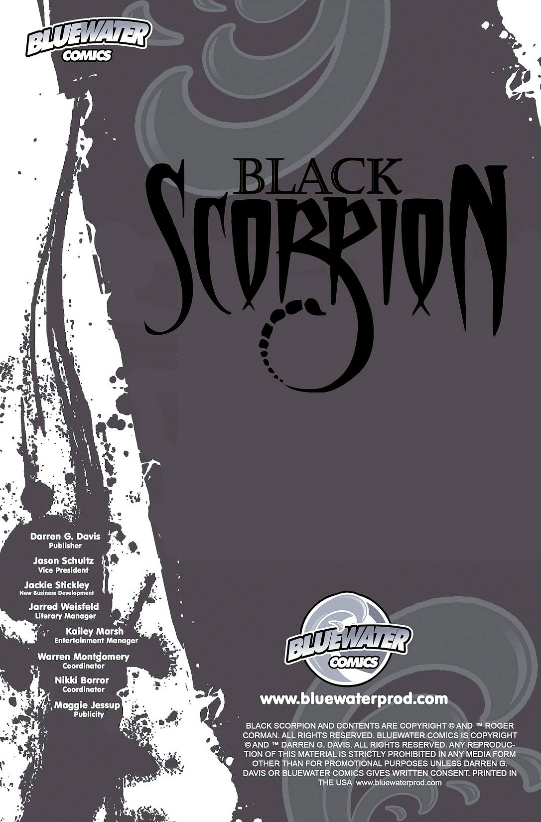 Read online Black Scorpion comic -  Issue #0 - 2