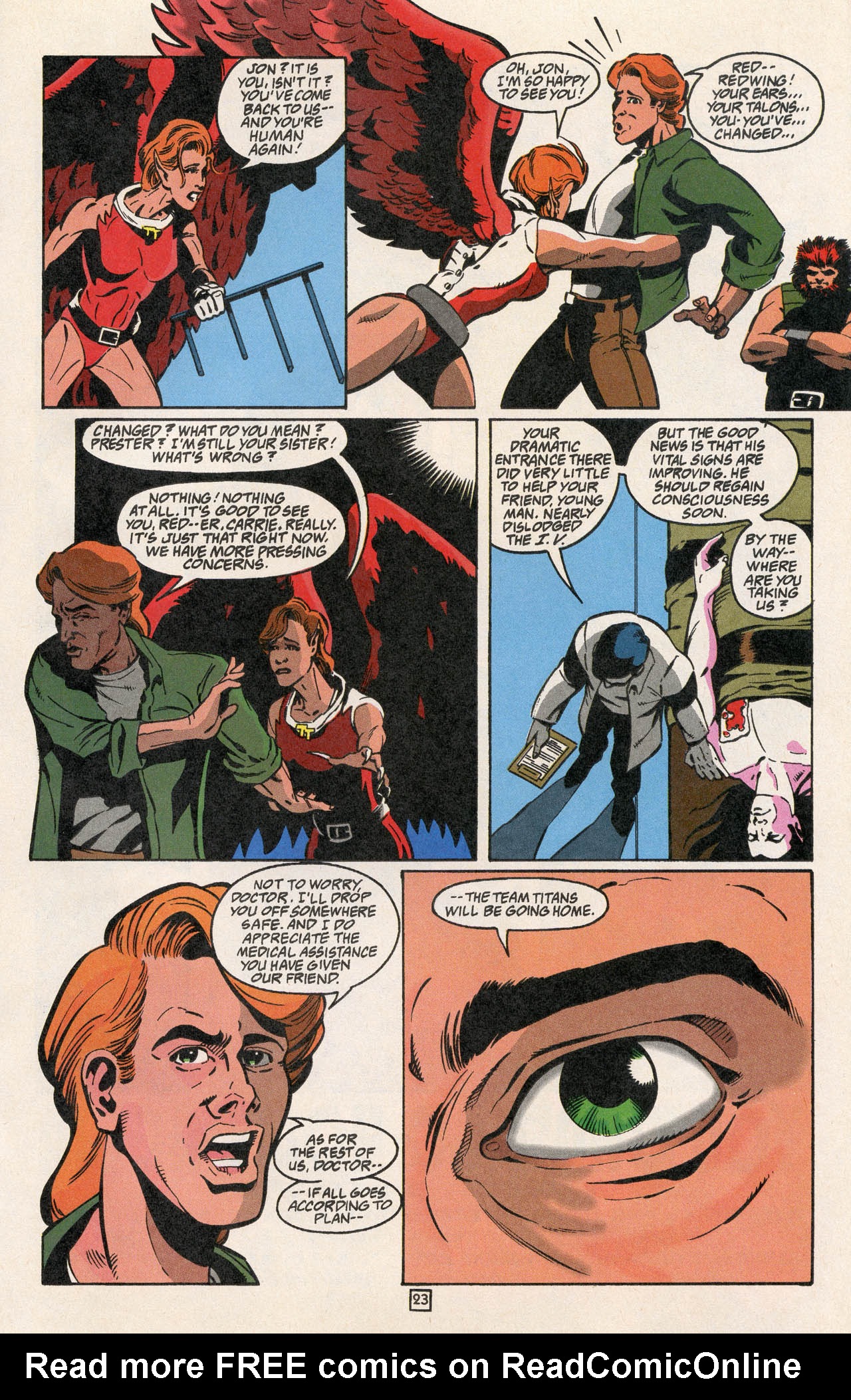 Read online Team Titans comic -  Issue #19 - 28