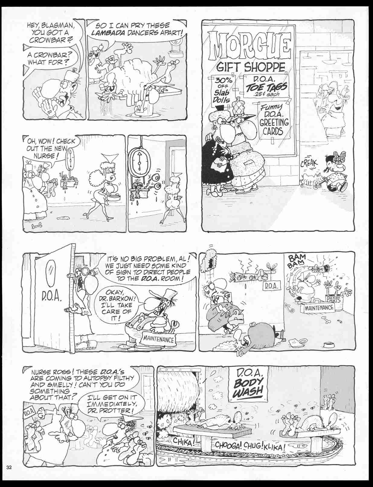 Read online MAD comic -  Issue #302 - 35