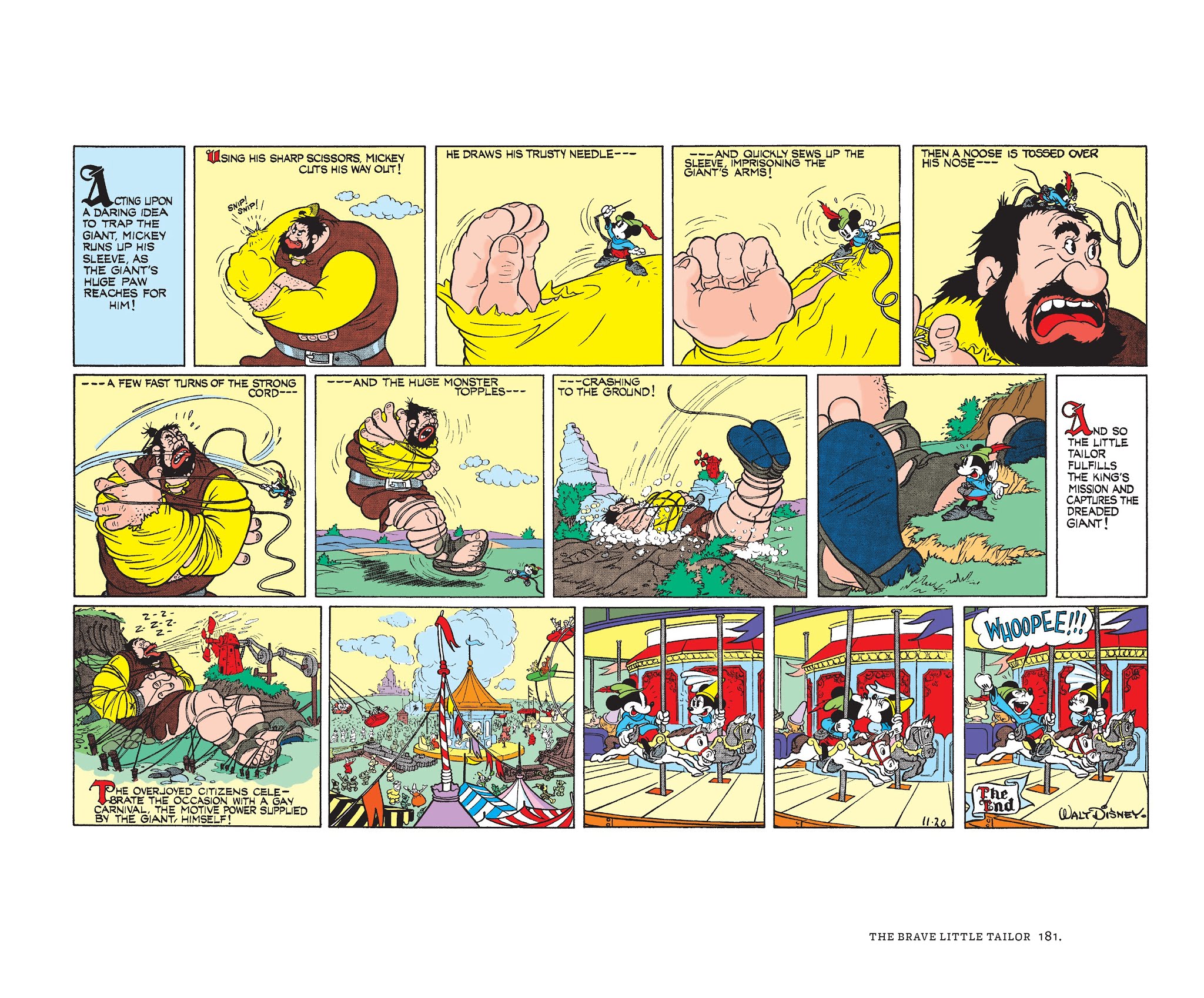 Read online Walt Disney's Mickey Mouse Color Sundays comic -  Issue # TPB 2 (Part 2) - 81