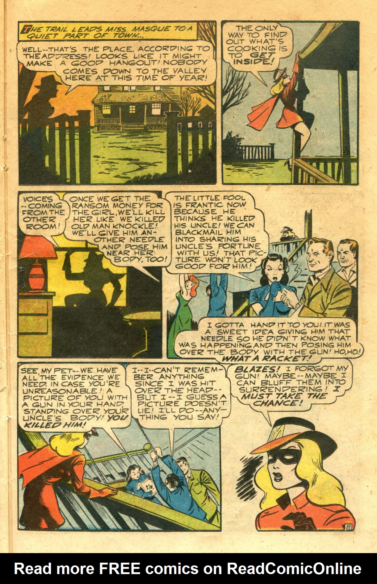 Read online Exciting Comics comic -  Issue #52 - 32