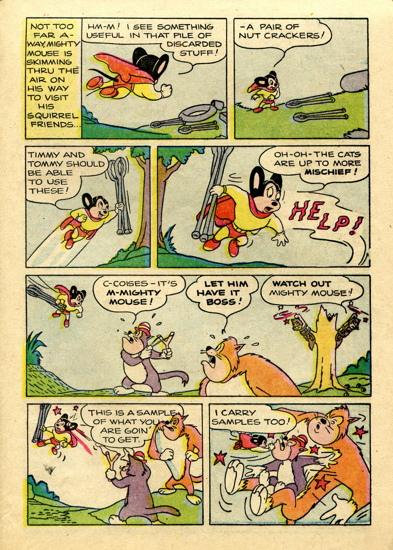 Read online Paul Terry's Mighty Mouse Comics comic -  Issue #44 - 67