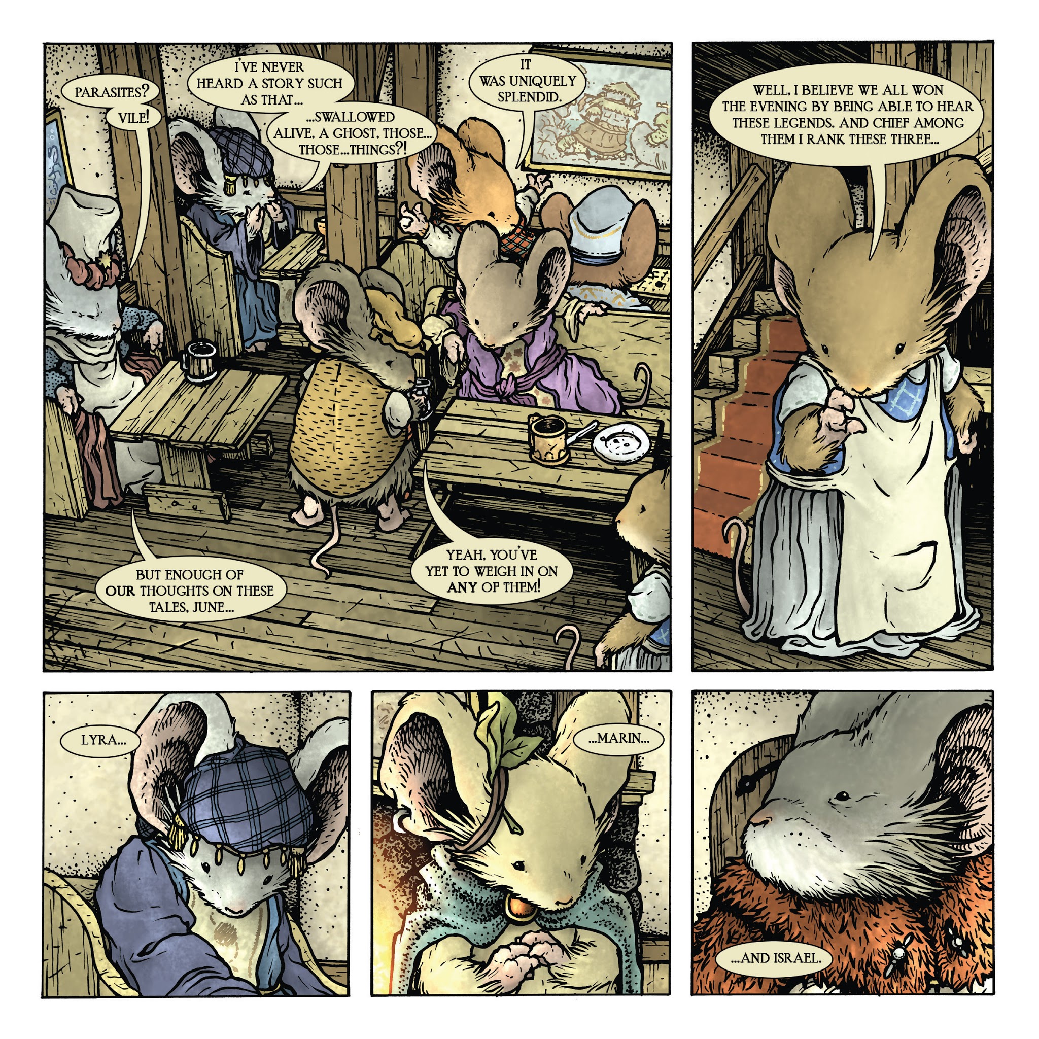 Read online Mouse Guard: Legends of the Guard Volume Three comic -  Issue # TPB - 105