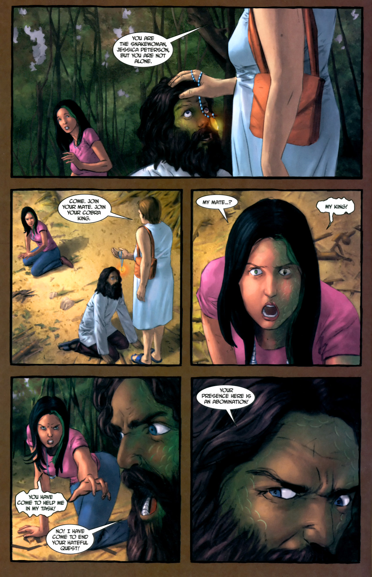 Read online Snake Woman Tale of the Snake Charmer comic -  Issue #4 - 4