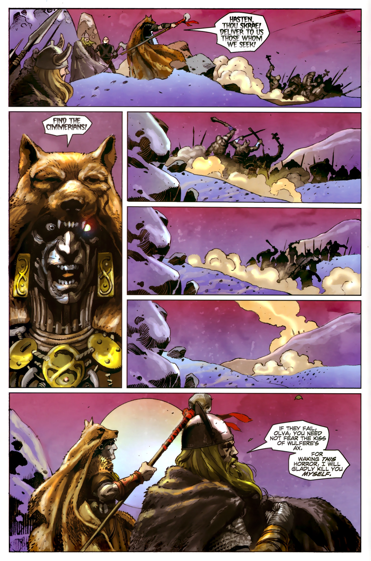 Read online Conan The Cimmerian comic -  Issue #4 - 4