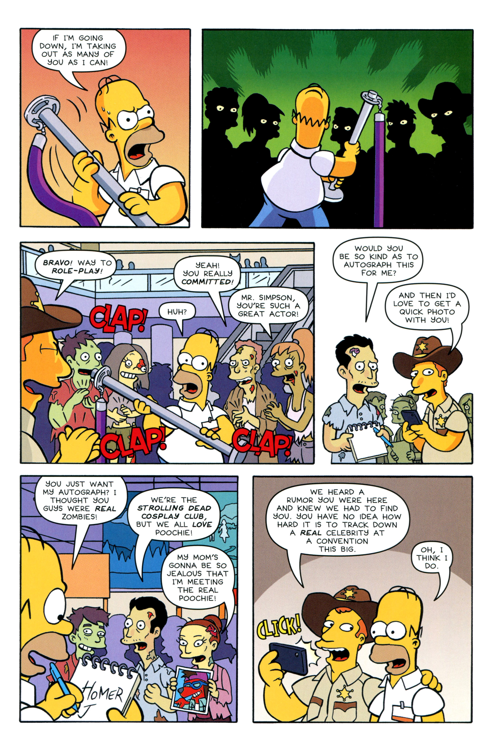 Read online Simpsons Comics comic -  Issue #214 - 22