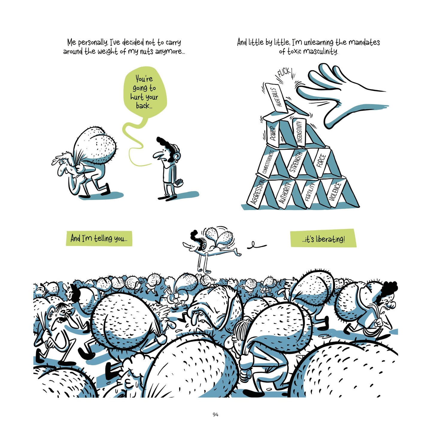 Read online Balls Up A Contraceptive Journey comic -  Issue # TPB - 91