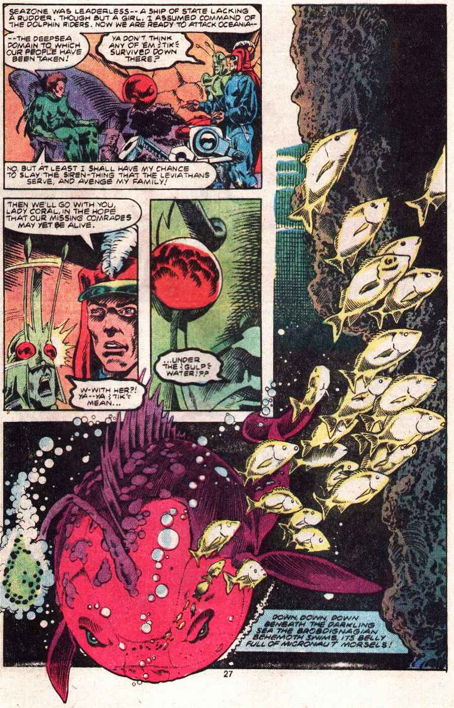 Read online Micronauts (1979) comic -  Issue #30 - 21