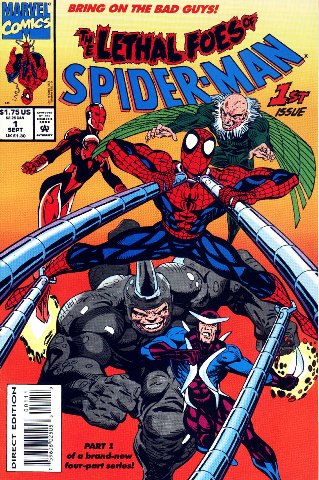 Read online The Lethal Foes of Spider-Man comic -  Issue #1 - 1