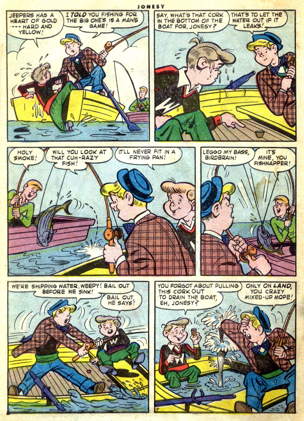 Read online Jonesy (1953) comic -  Issue #6 - 6